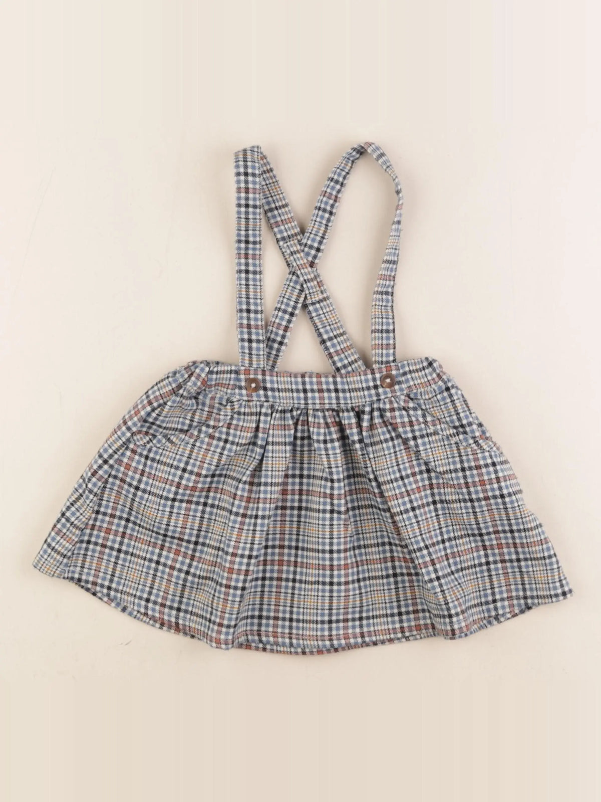 Vertbaudet - robe bleu - 18 mois