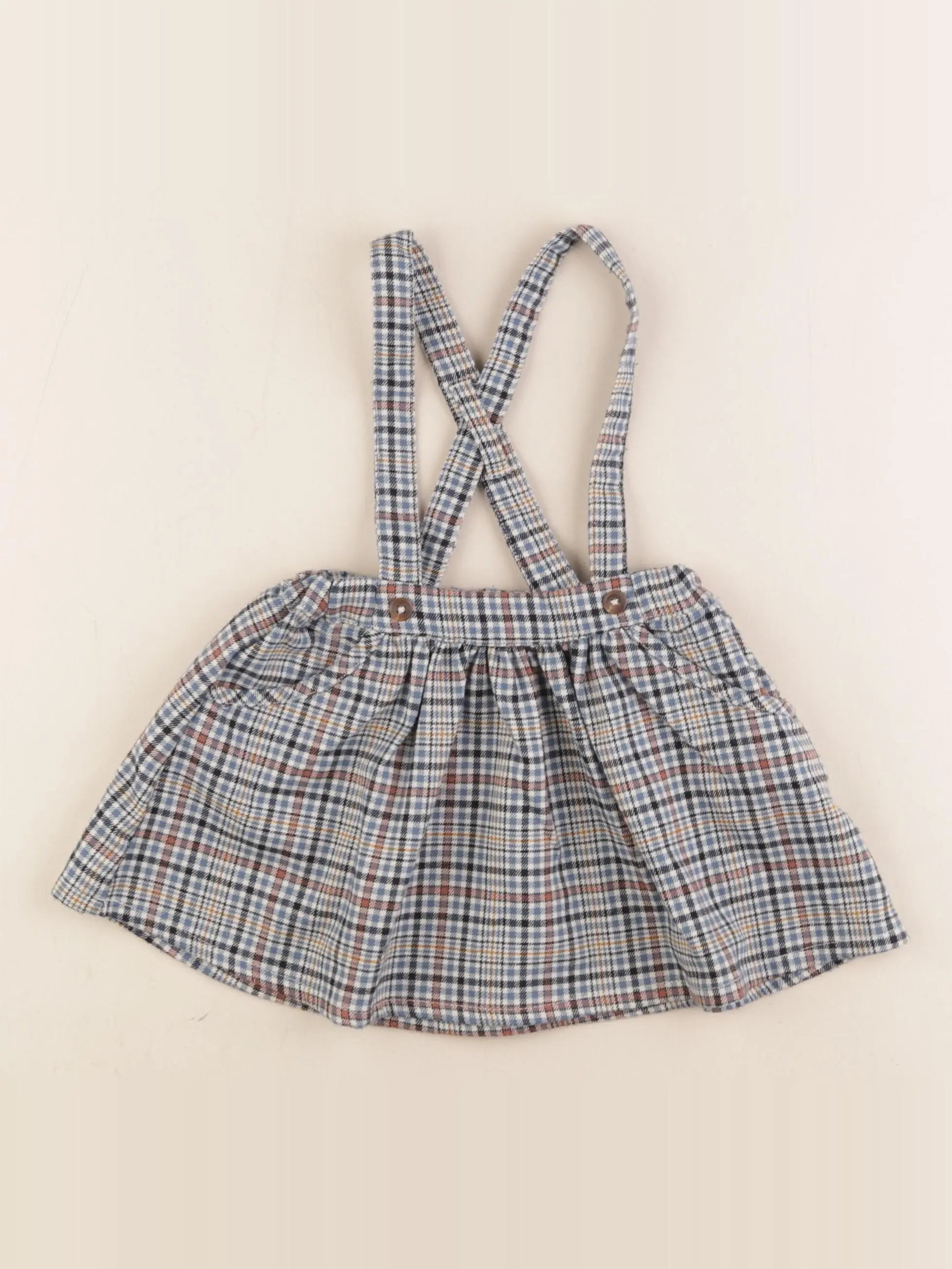 Vertbaudet - robe bleu - 18 mois