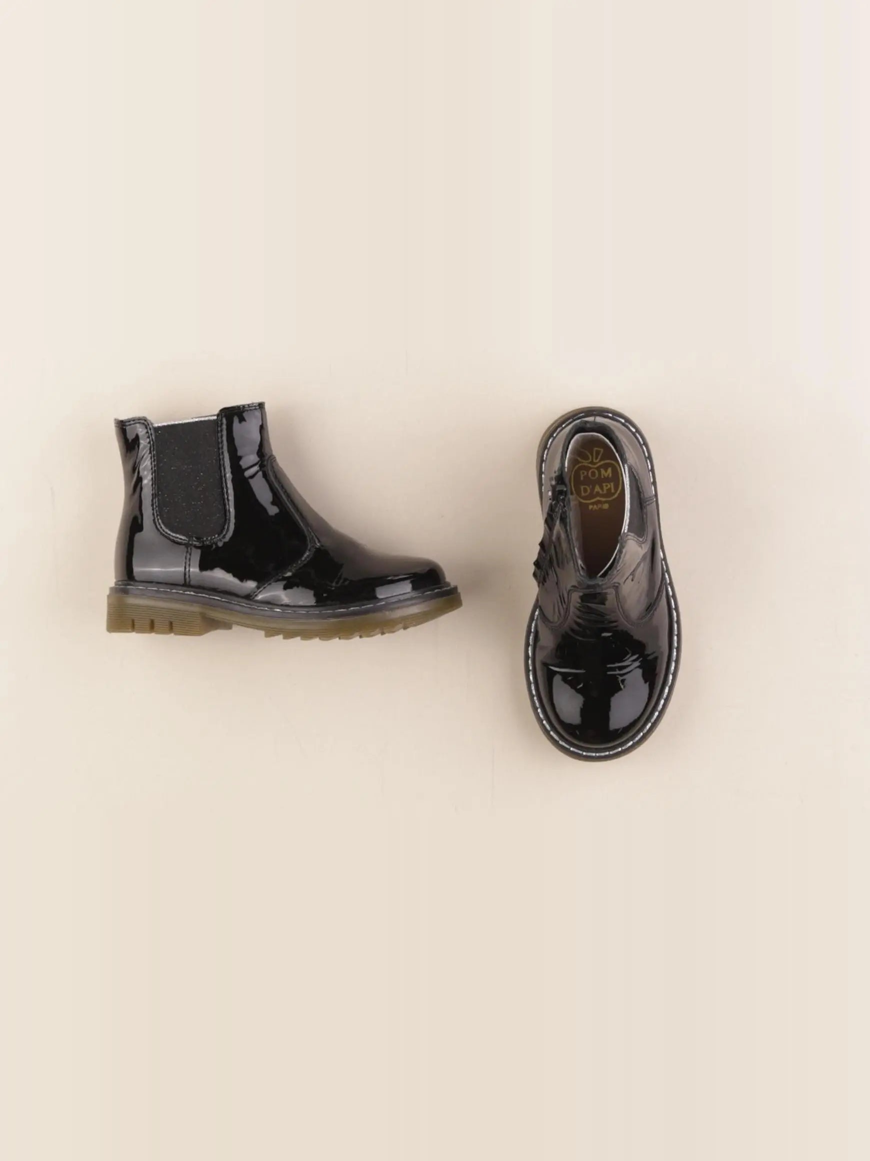 Pom d'Api - boots noir - pointure 25