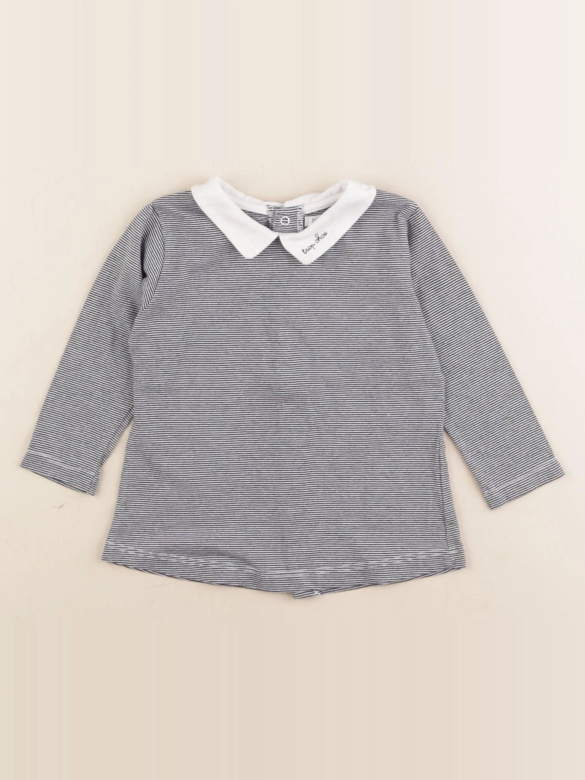 Boutchou - tee-shirt bleu - 18 mois