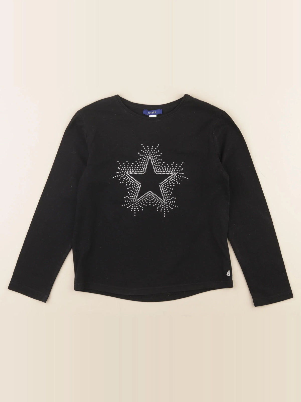 Okaidi - tee-shirt noir - 8 ans