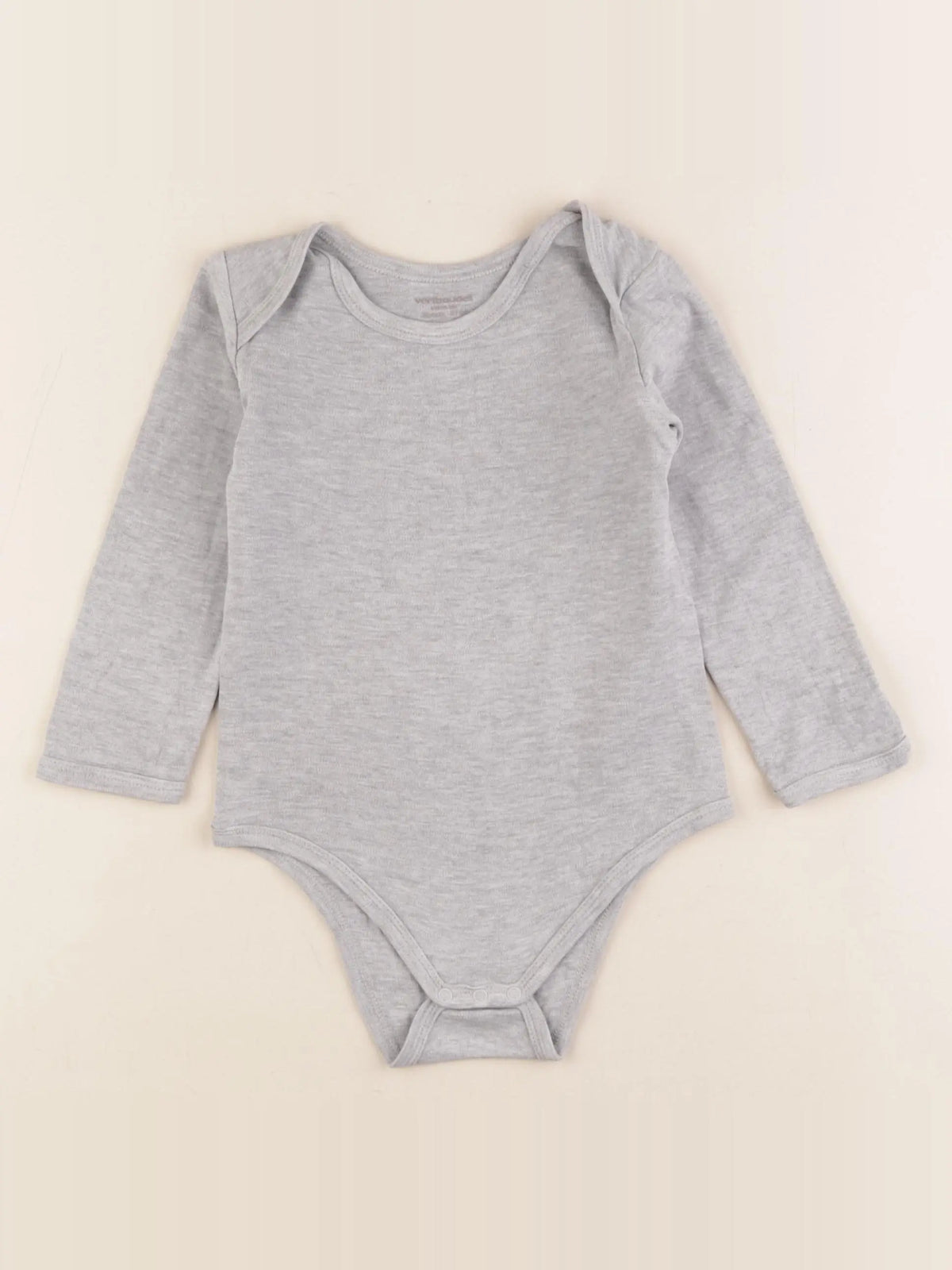 Vertbaudet - body gris - 36 mois