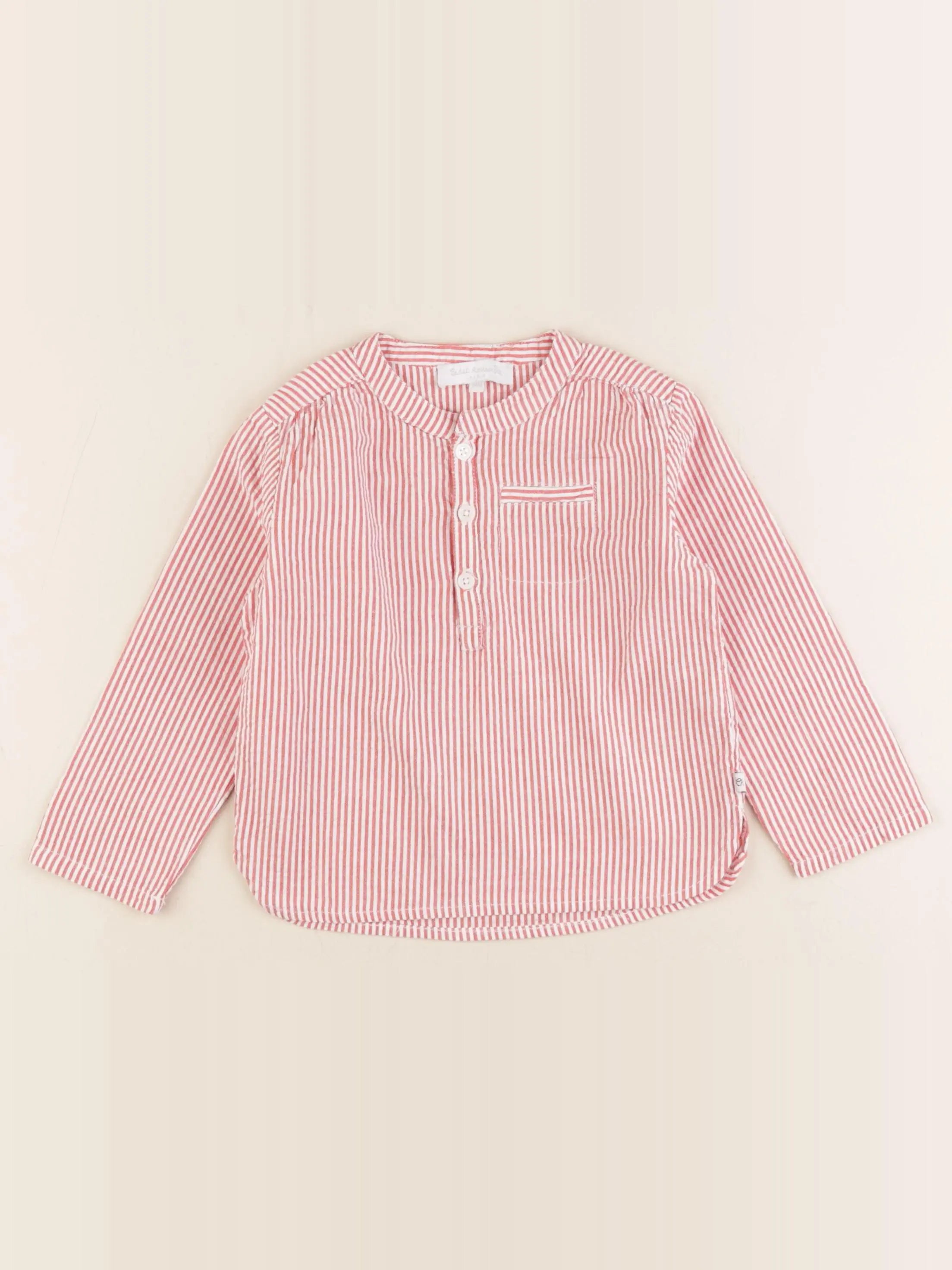 Cadet Rousselle - chemise rouge - 24 mois