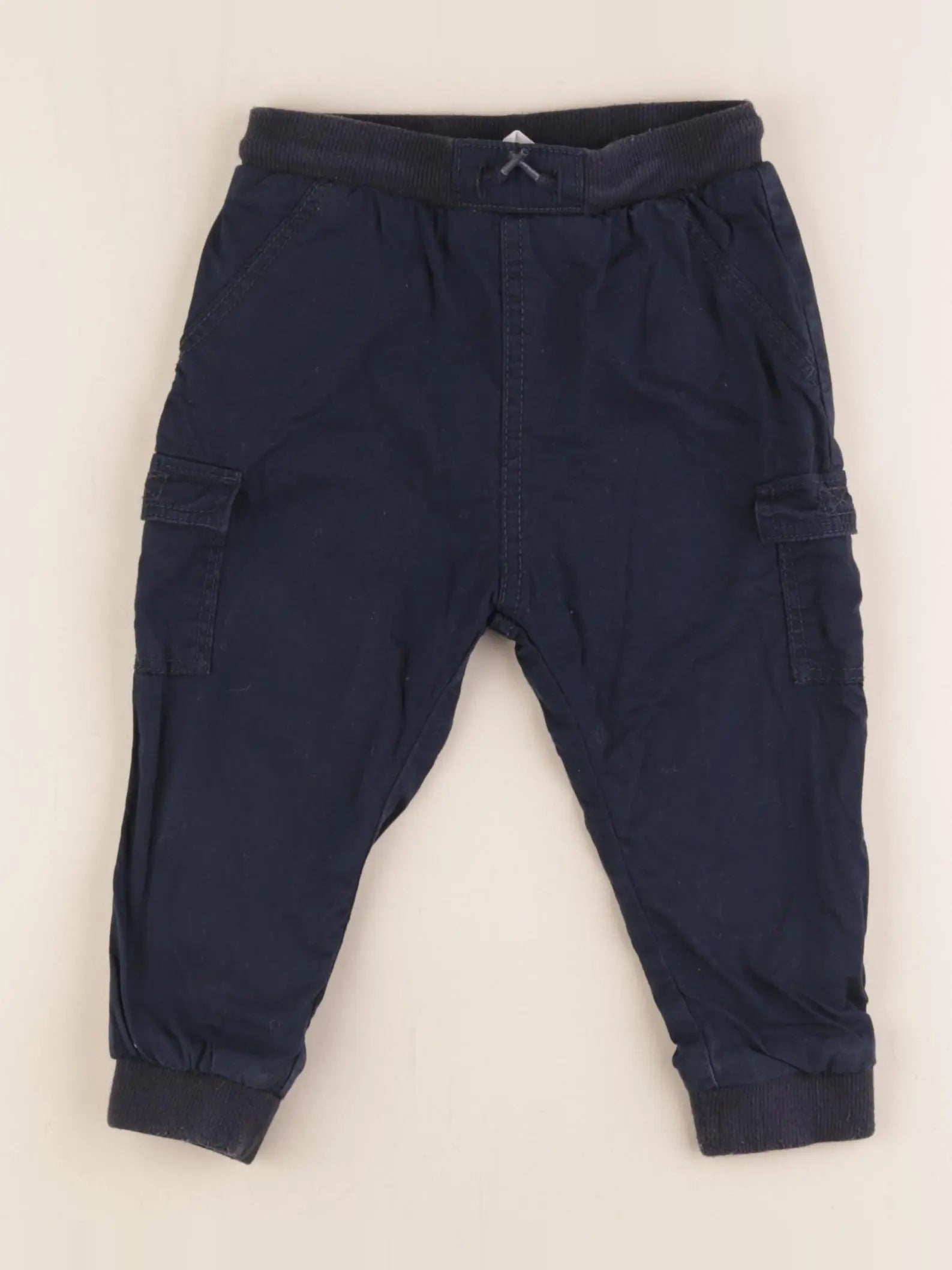 Boutchou - pantalon bleu - 12/18 mois