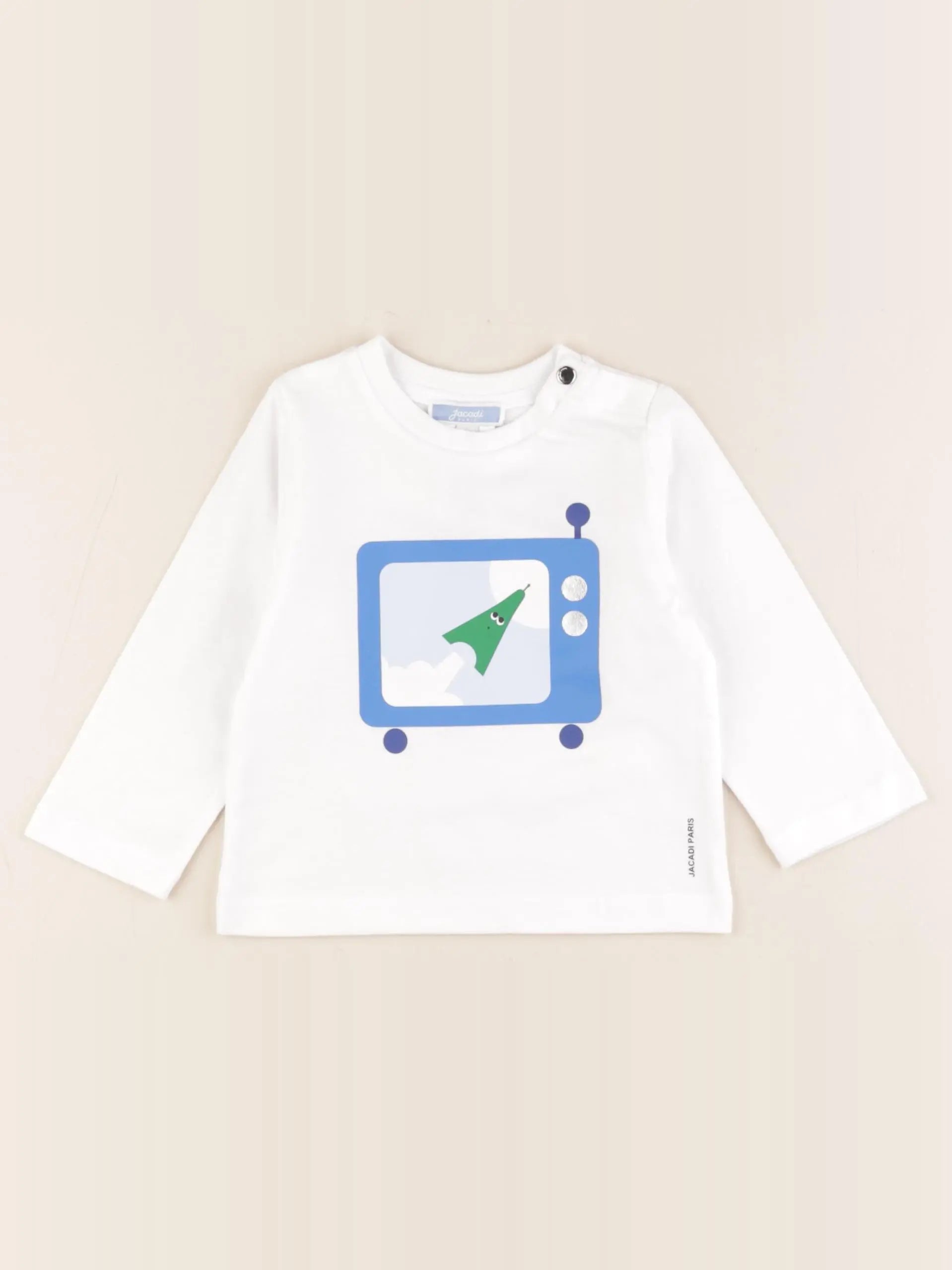 Jacadi - tee-shirt blanc - 12 mois