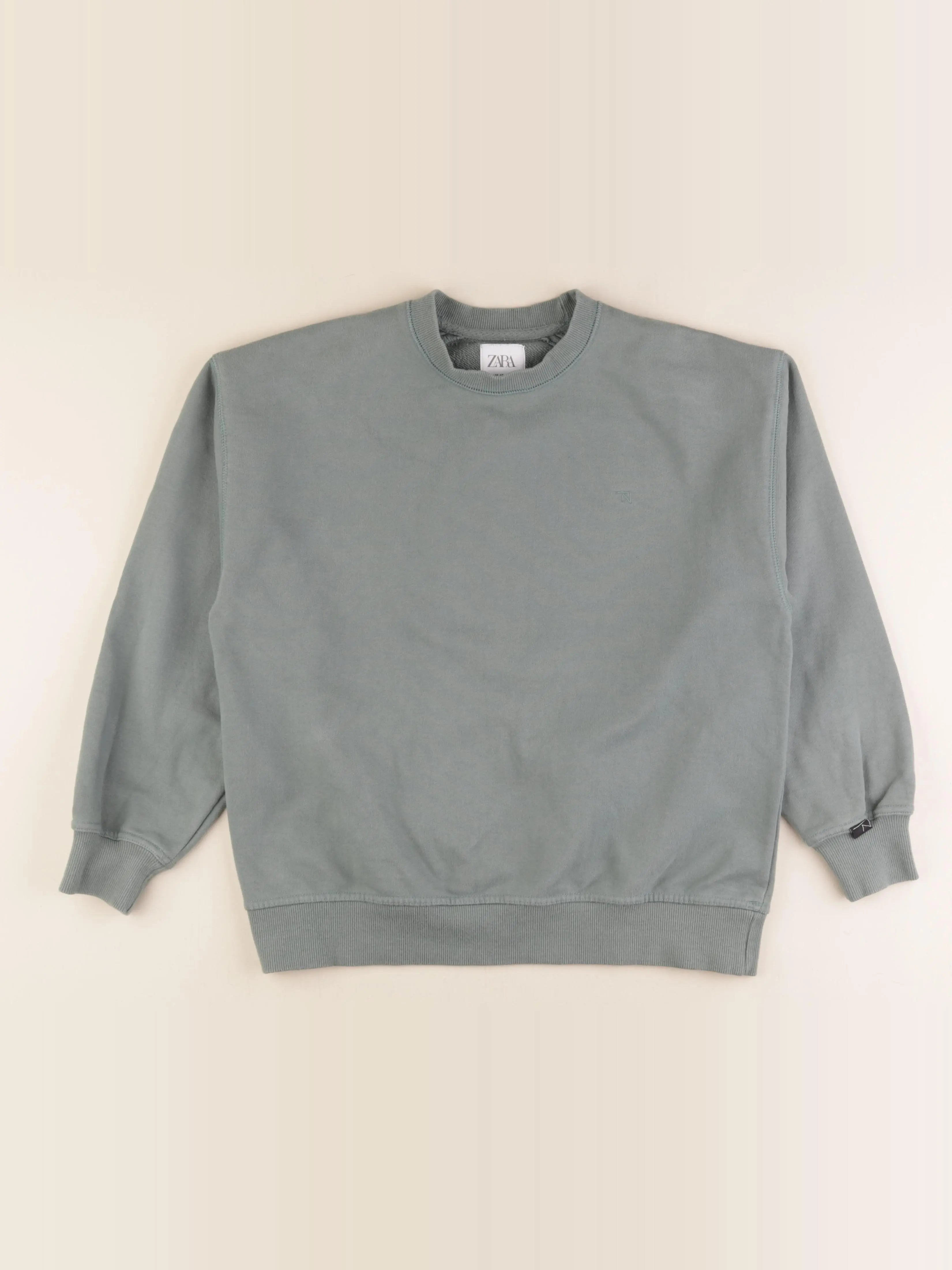 Zara - sweat vert - 11/12 ans