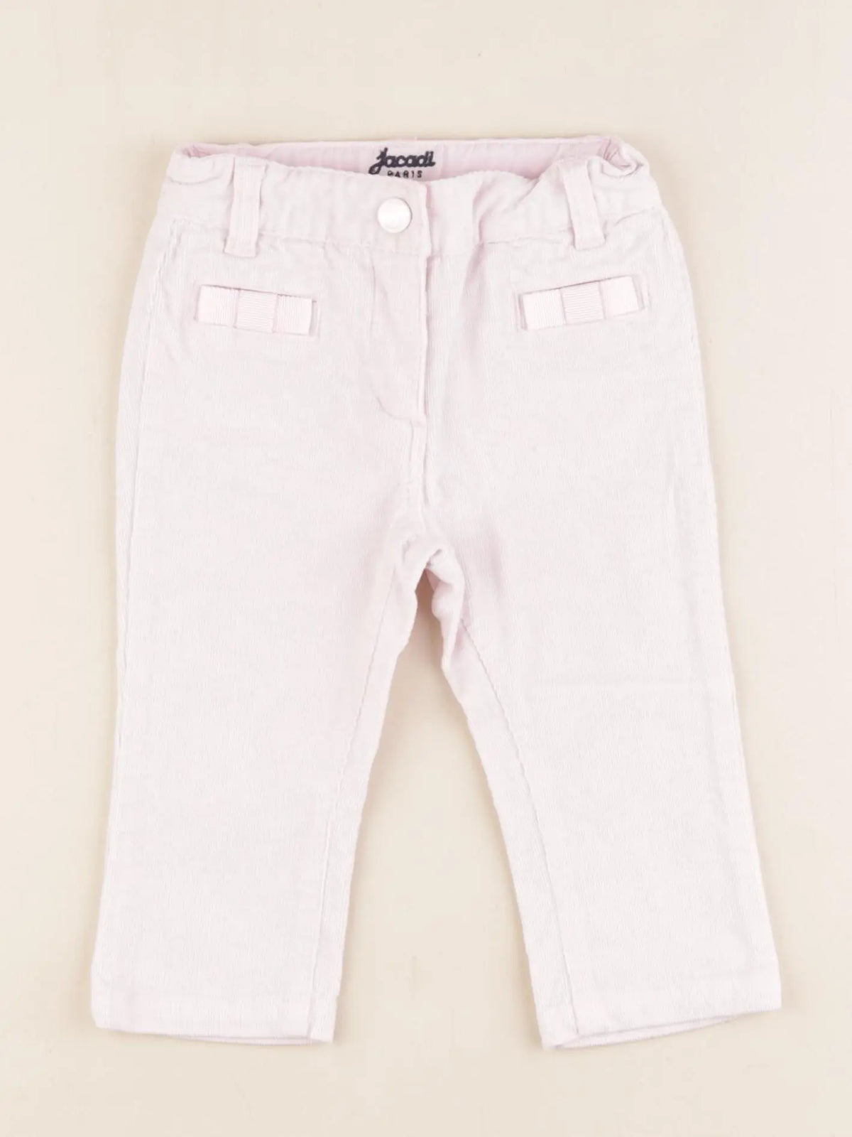 Jacadi - pantalon rose - 12 mois