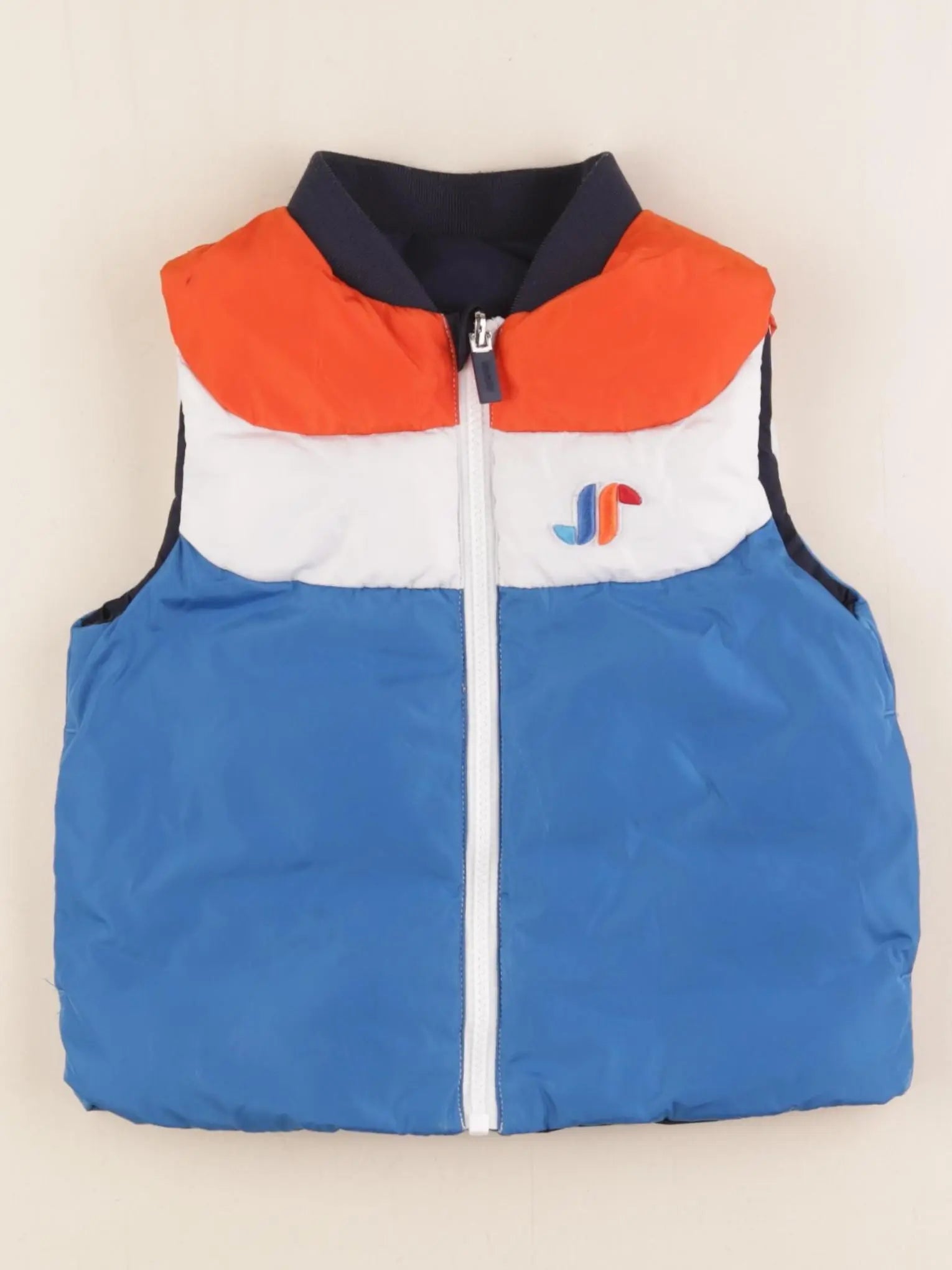 Jacadi - doudoune réversible bleu - 36 mois