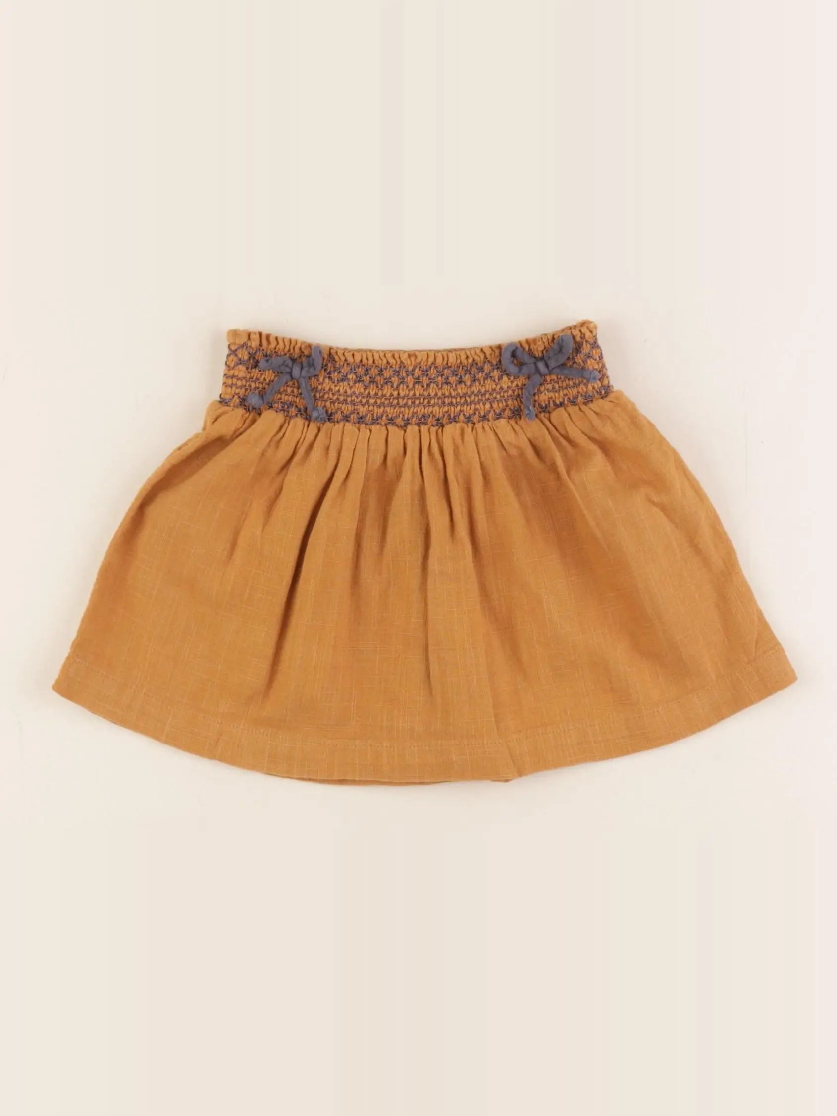 Vertbaudet - jupe marron - 18 mois
