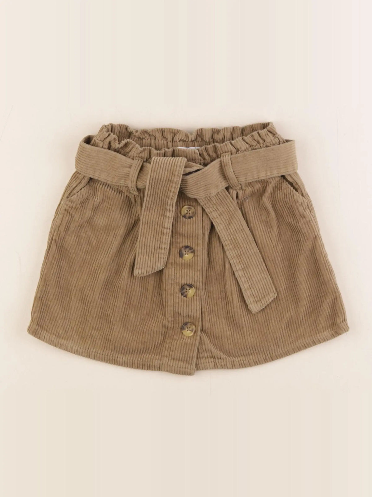 Vertbaudet - jupe marron - 5 ans