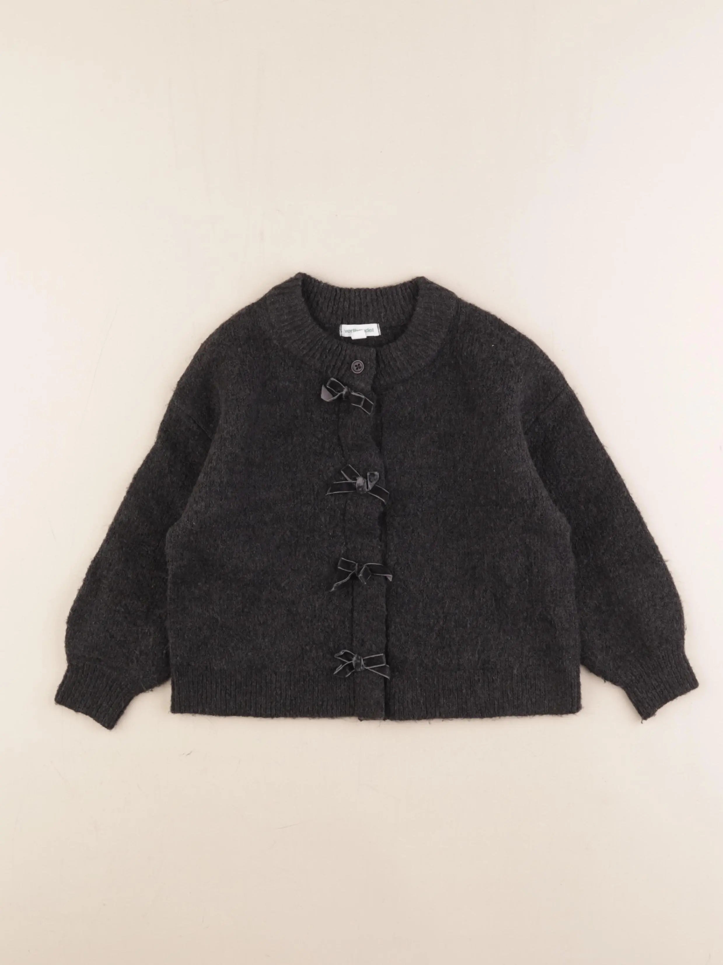 Vertbaudet - gilet gris - 4 ans