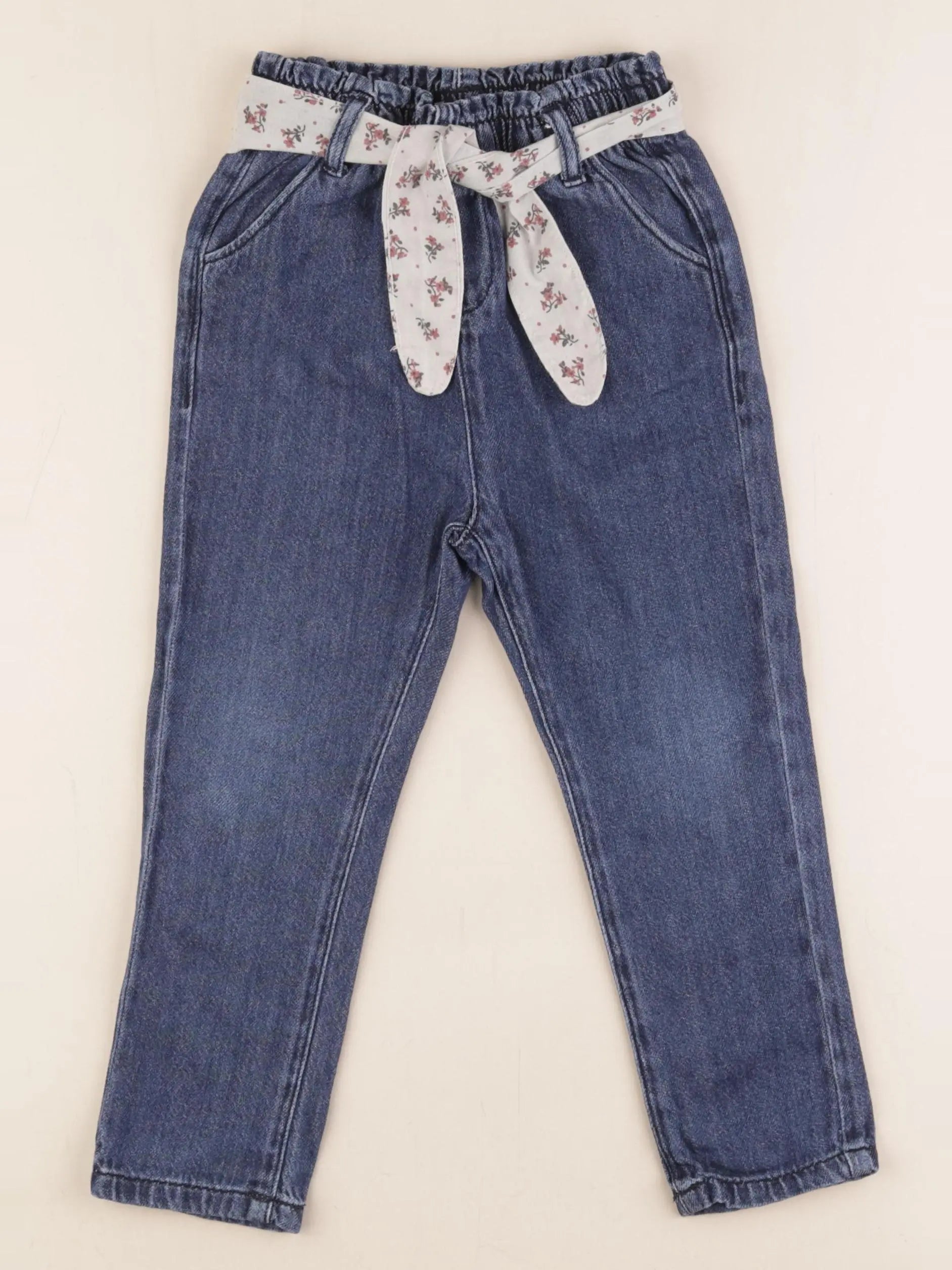 Vertbaudet - pantalon bleu - 36 mois