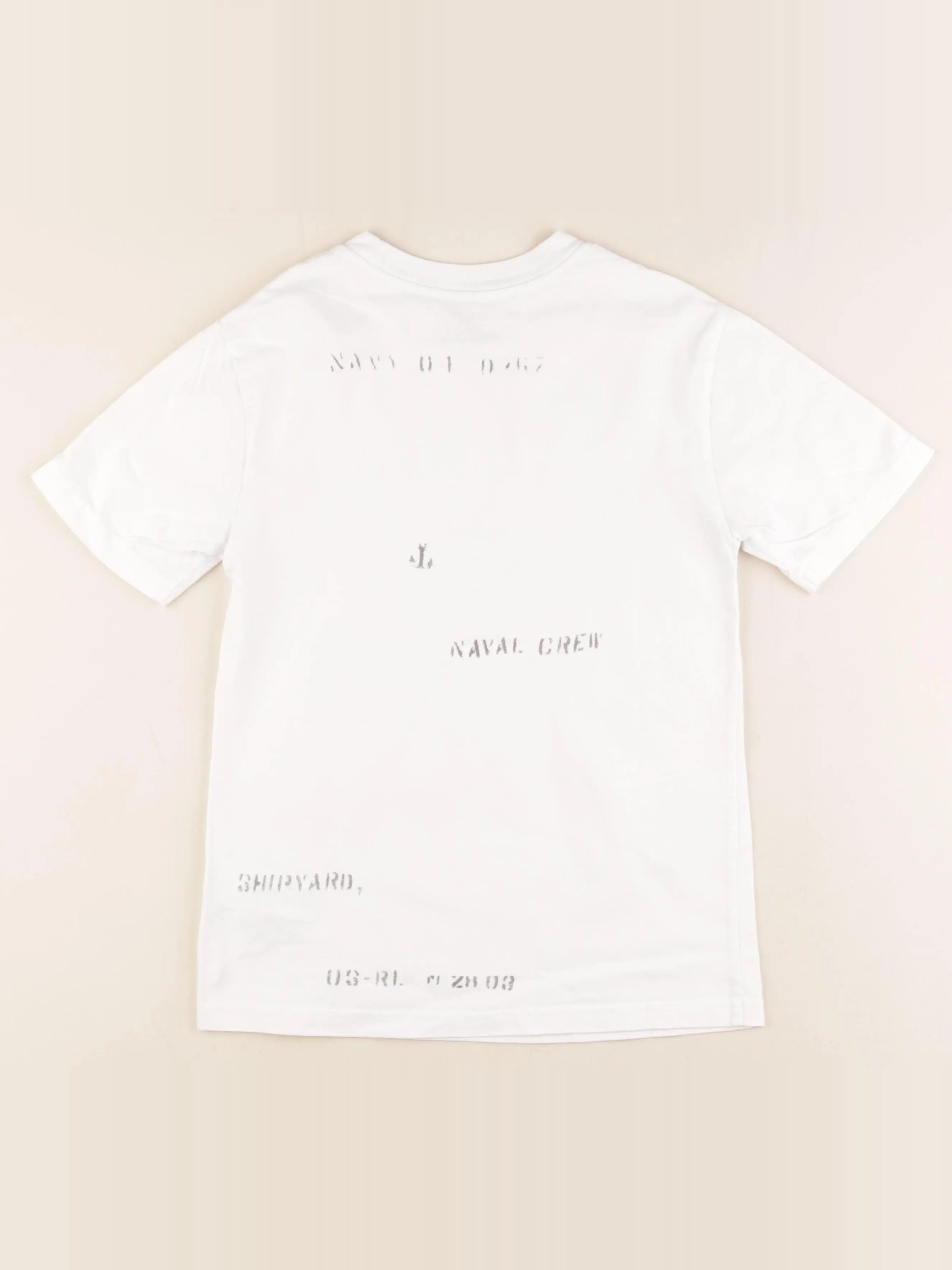 Ralph Lauren - tee-shirt imprimé au dos blanc - 14 ans