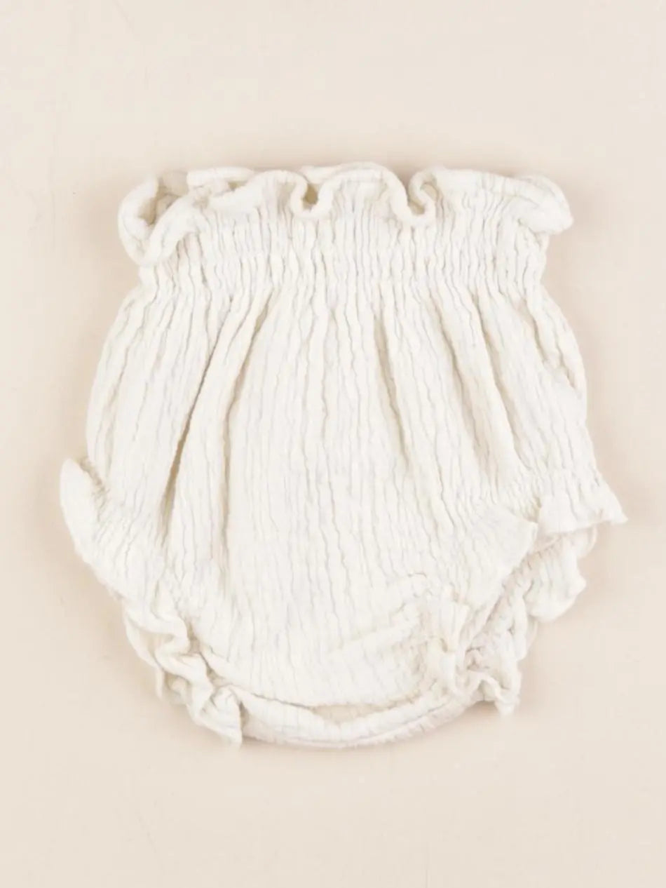 Zara - bloomer beige - 12/18 mois