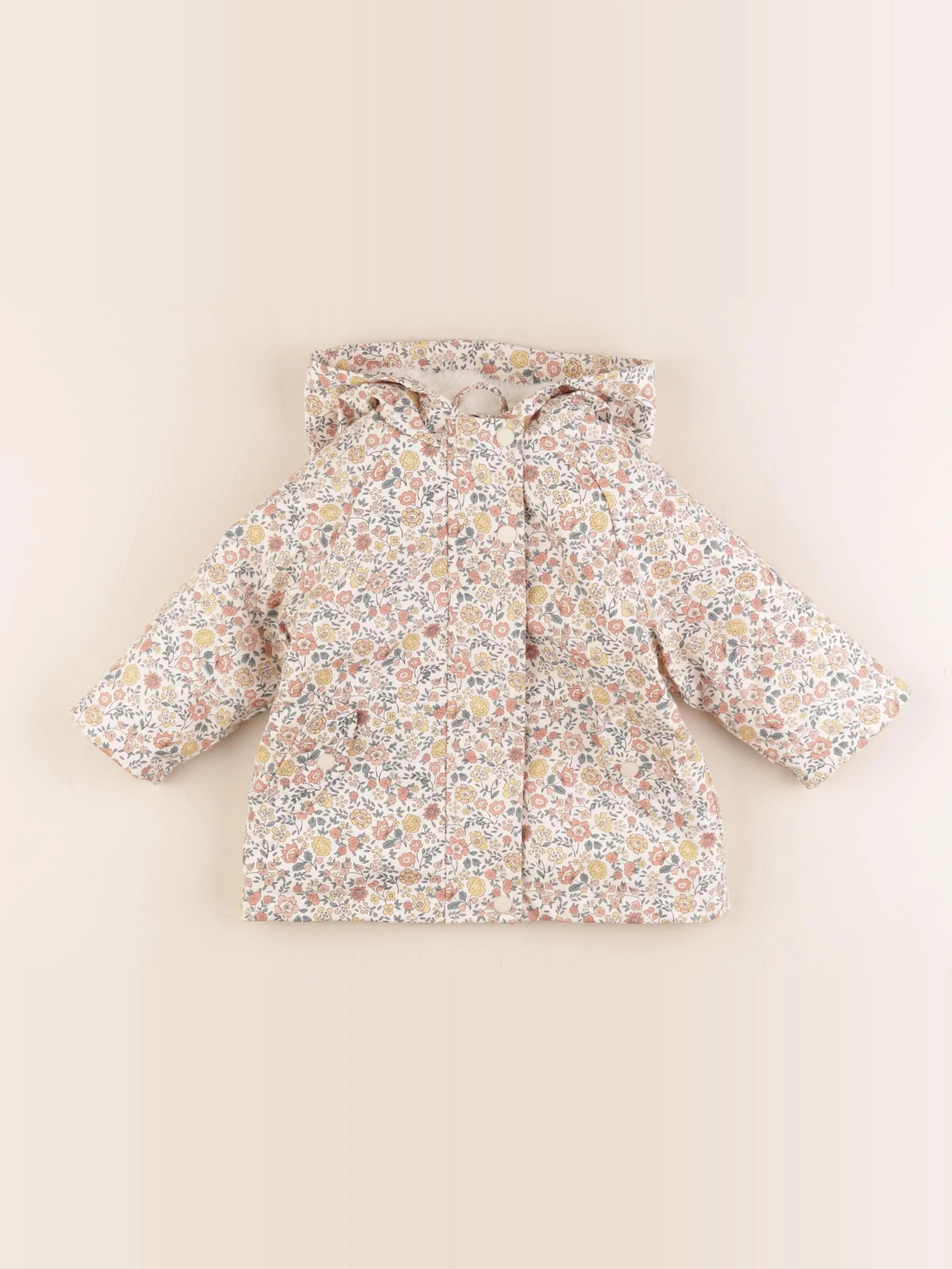Vertbaudet - imperméable multicolore - 12 mois