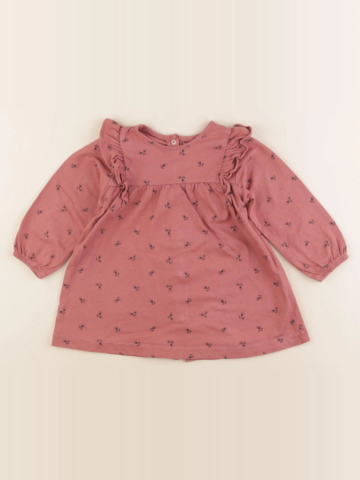 Vertbaudet - robe rouge - 18 mois