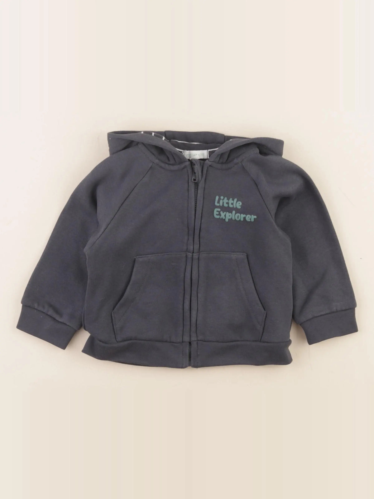 Vertbaudet - sweat bleu - 18 mois