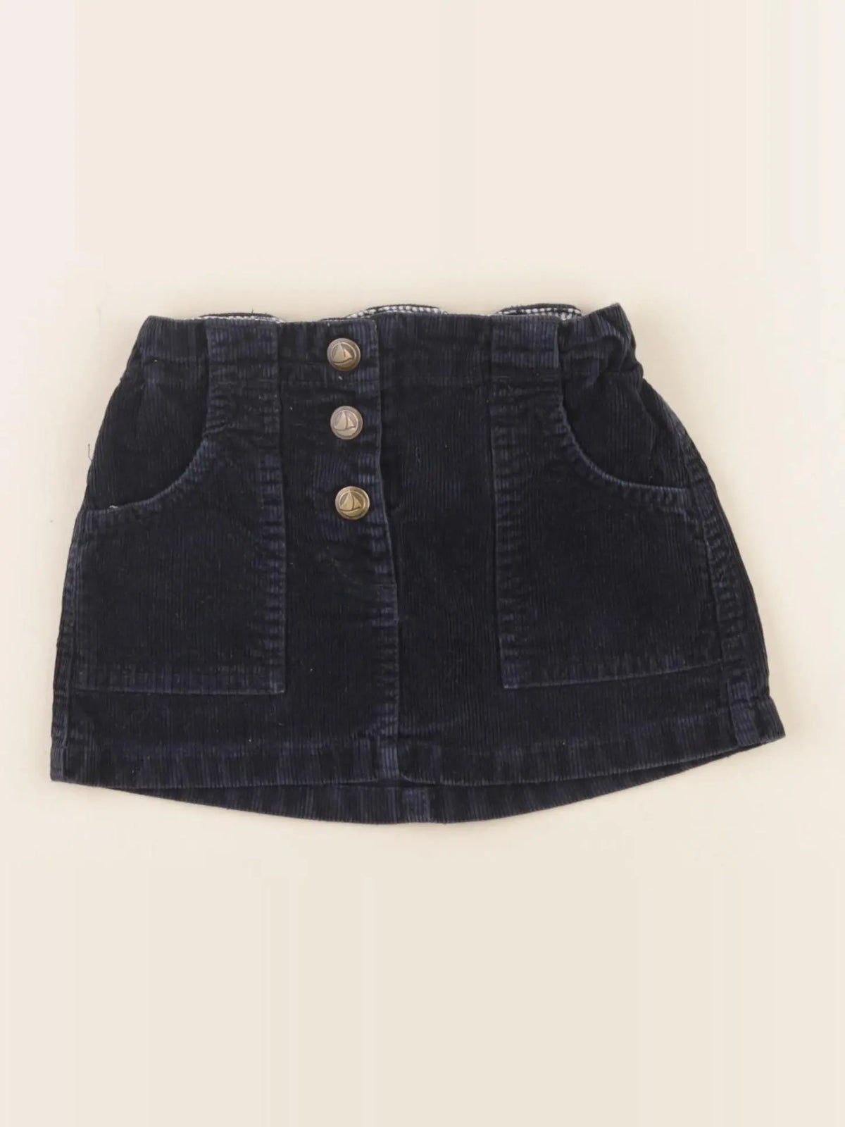 Petit Bateau - jupe bleu - 2 ans