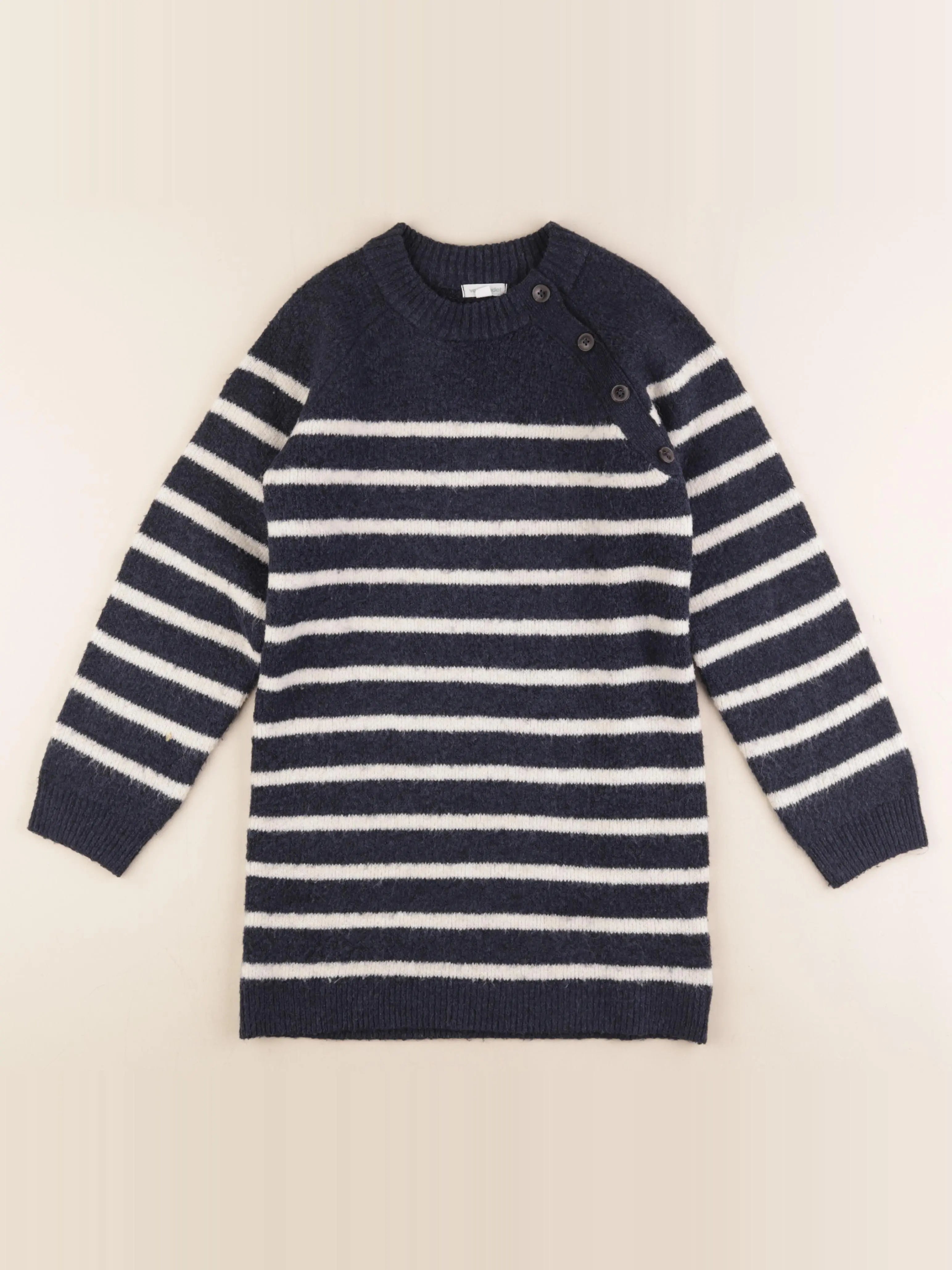 Vertbaudet - robe bleu - 10 ans