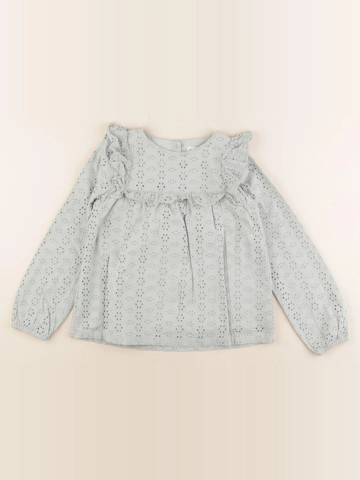 Vertbaudet - blouse vert - 10 ans