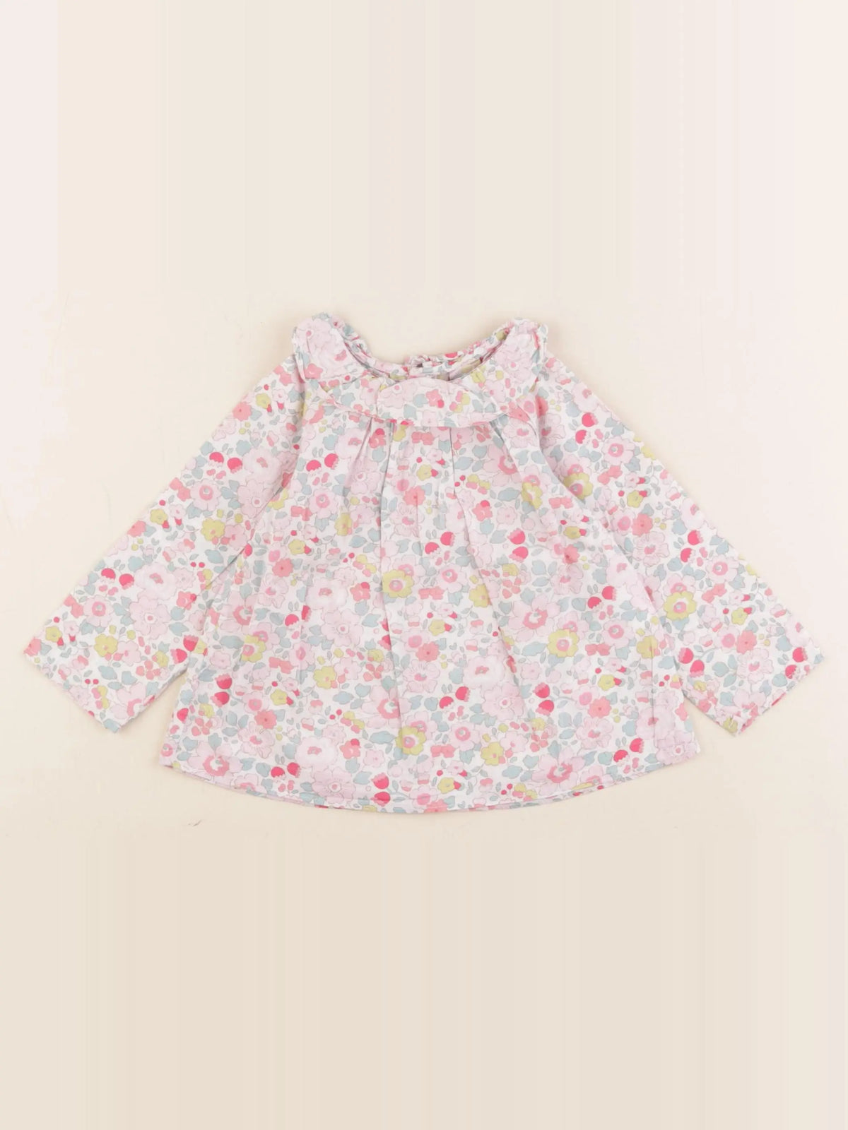 Jacadi - blouse liberty multicolore - 12 mois