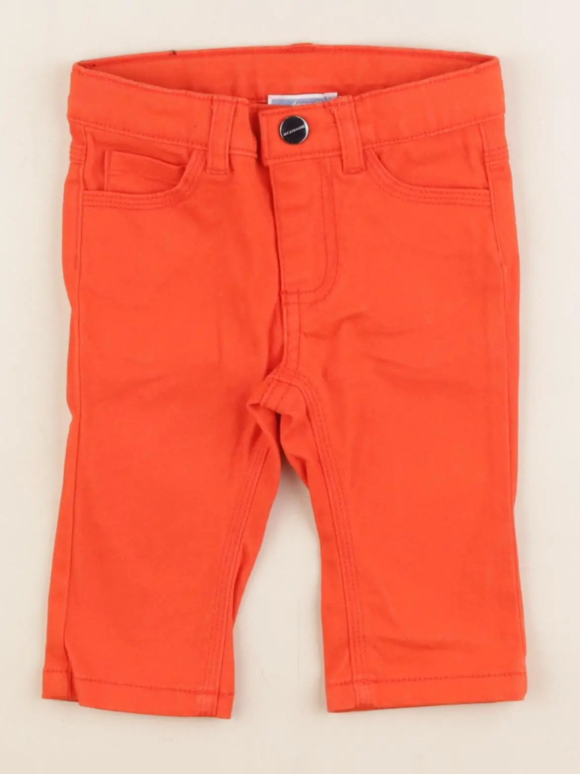Jacadi - pantalon orange - 6 mois