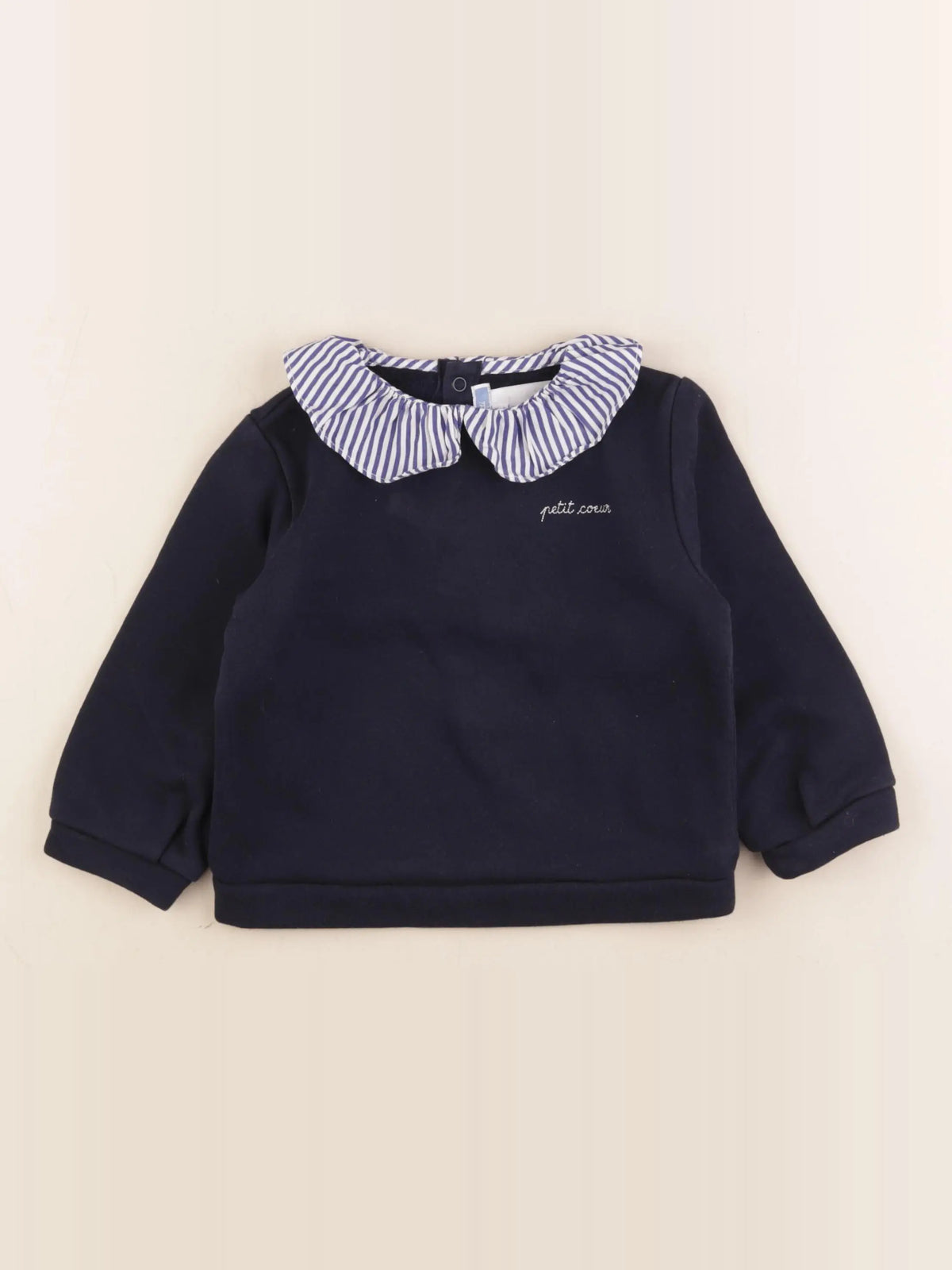 Jacadi - sweat bleu - 36 mois