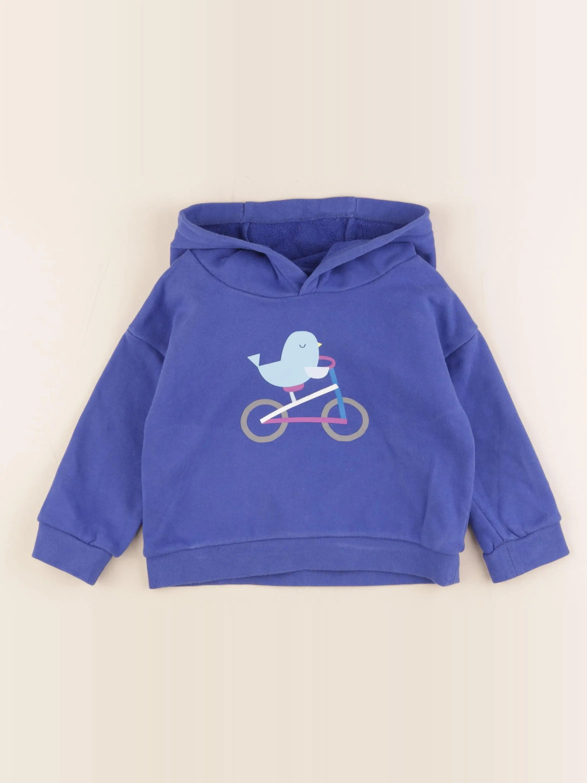 Jacadi - sweat bleu - 36 mois