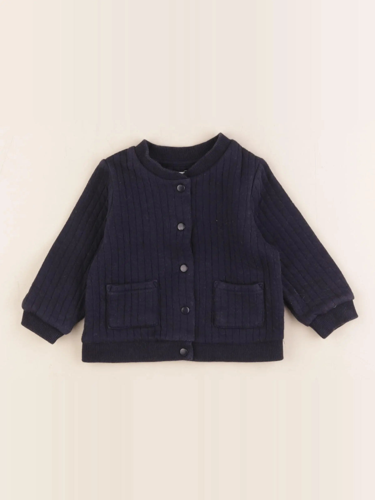 Boutchou - sweat bleu - 9 mois