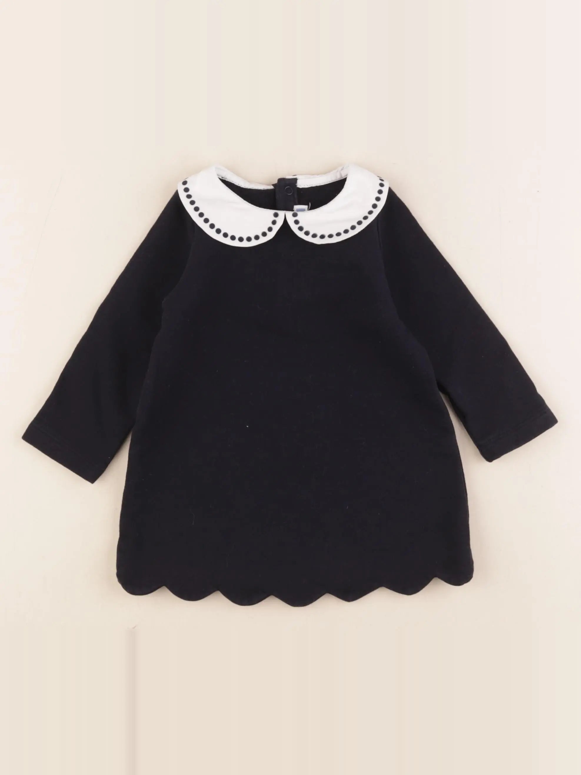 Jacadi - robe bleu - 12 mois
