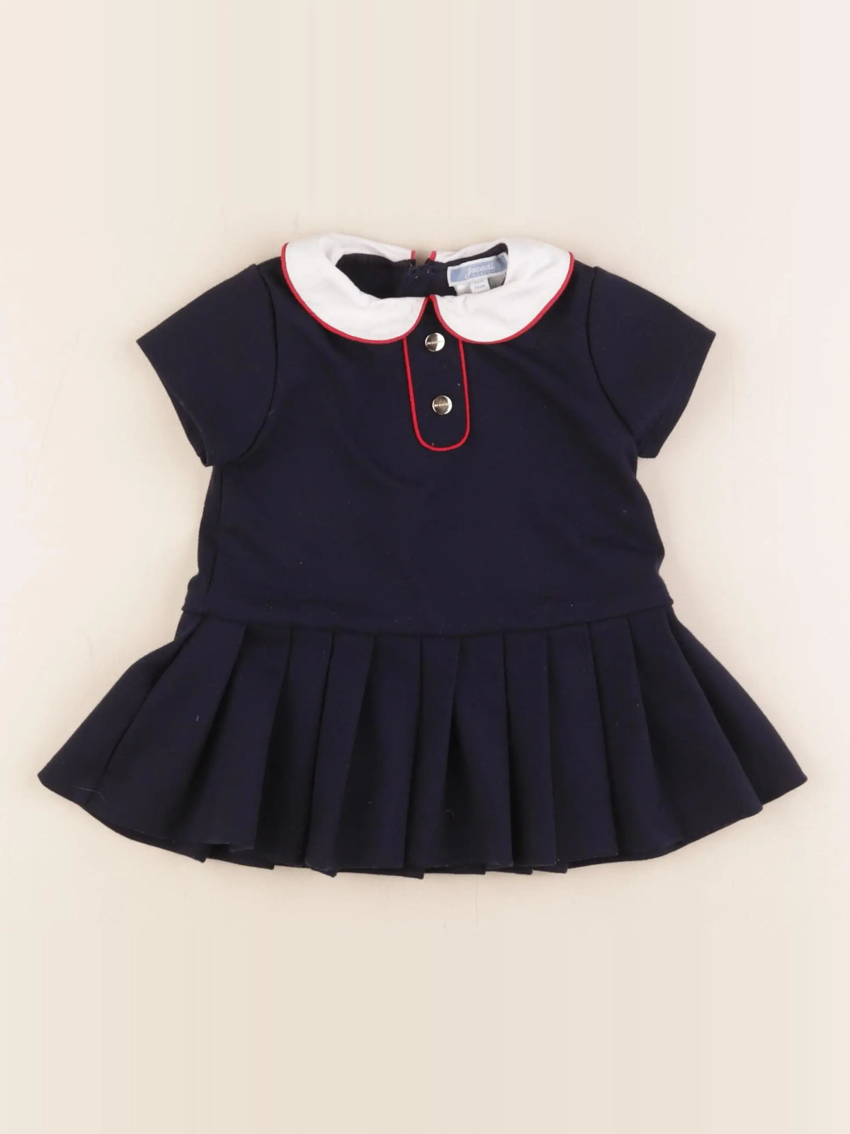 Jacadi - robe bleu - 12 mois