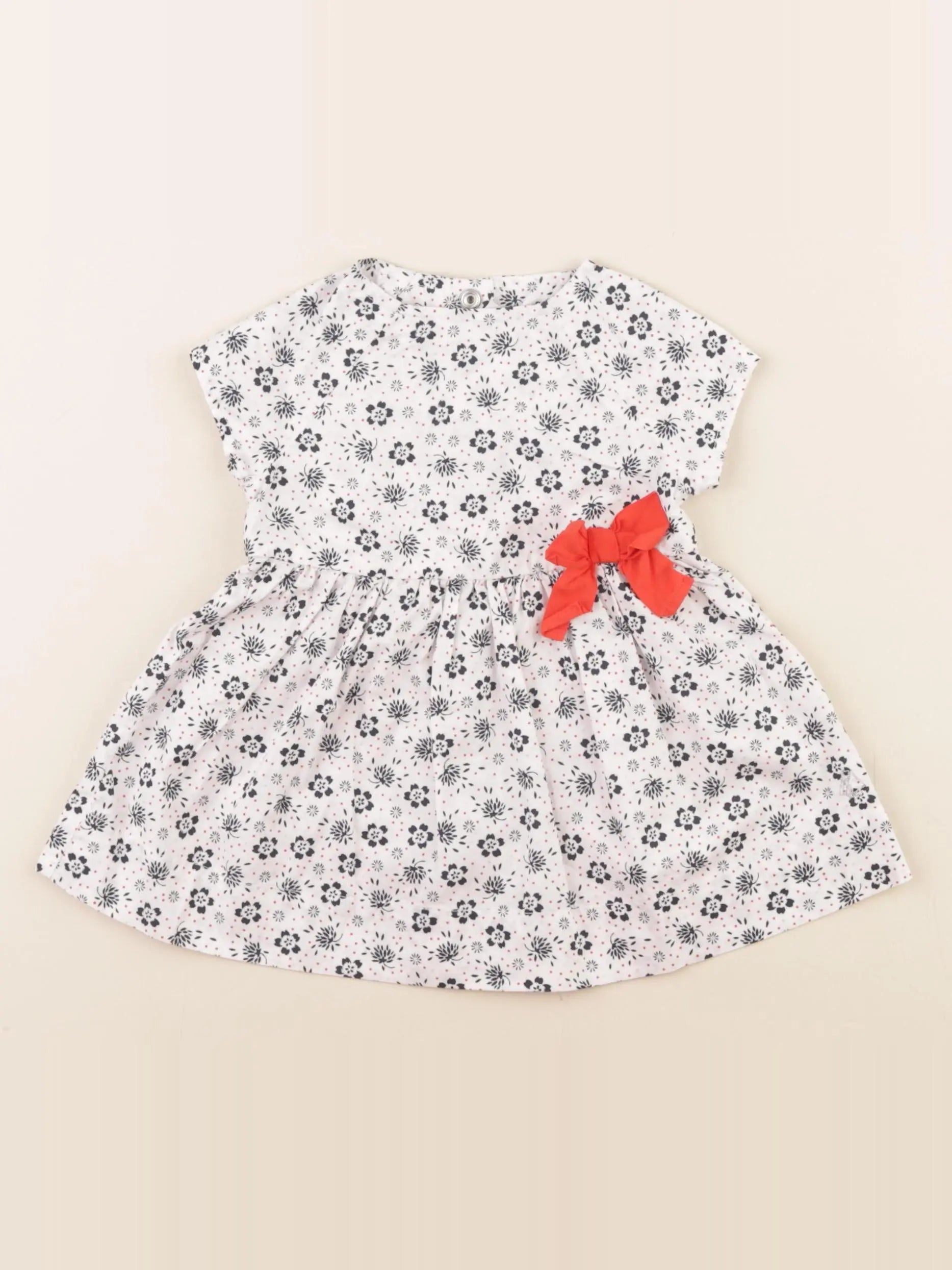 Petit Bateau - robe multicolore - 3 mois