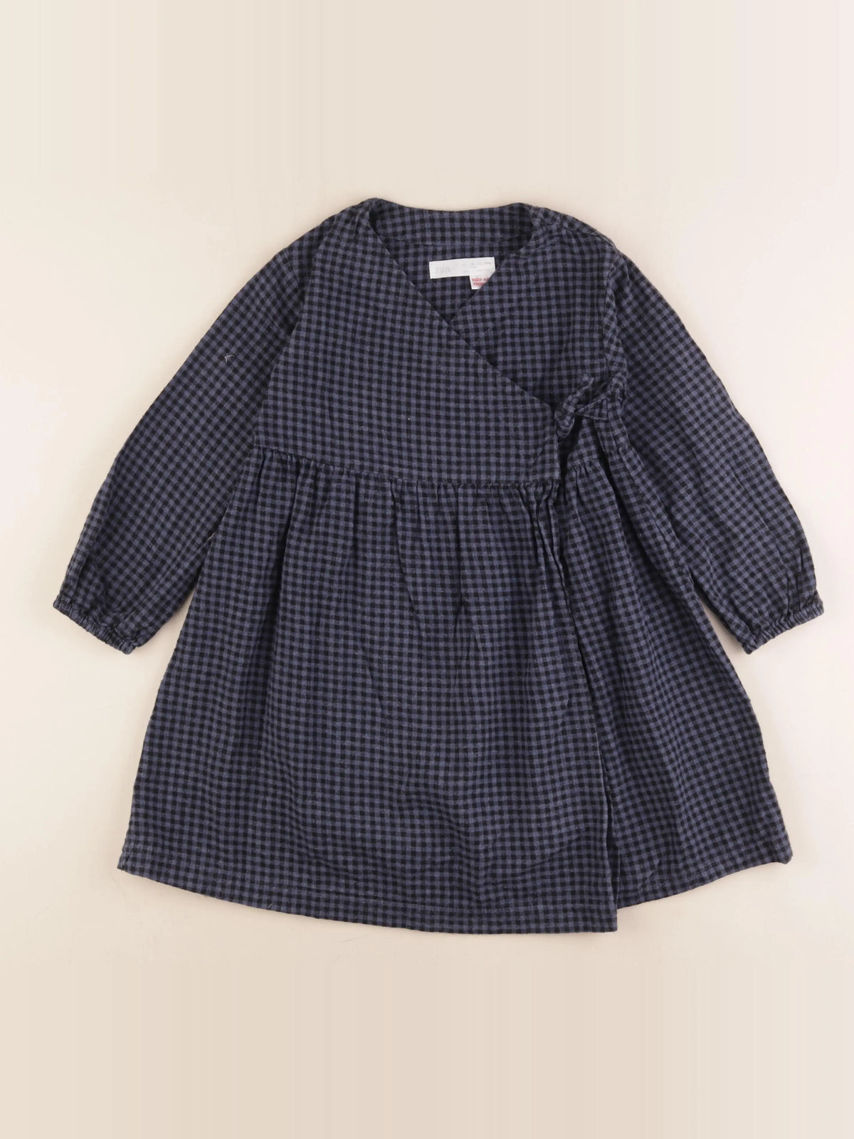 Zara - robe bleu, noir - 6 ans