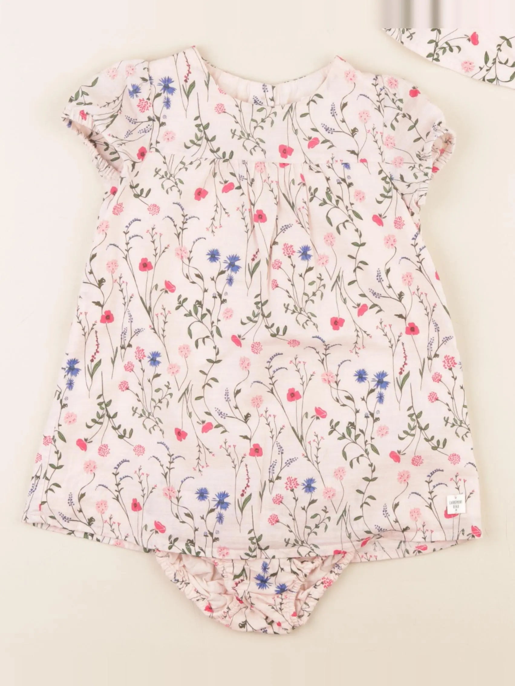 Carrément Beau - ensemble multicolore - 12 mois