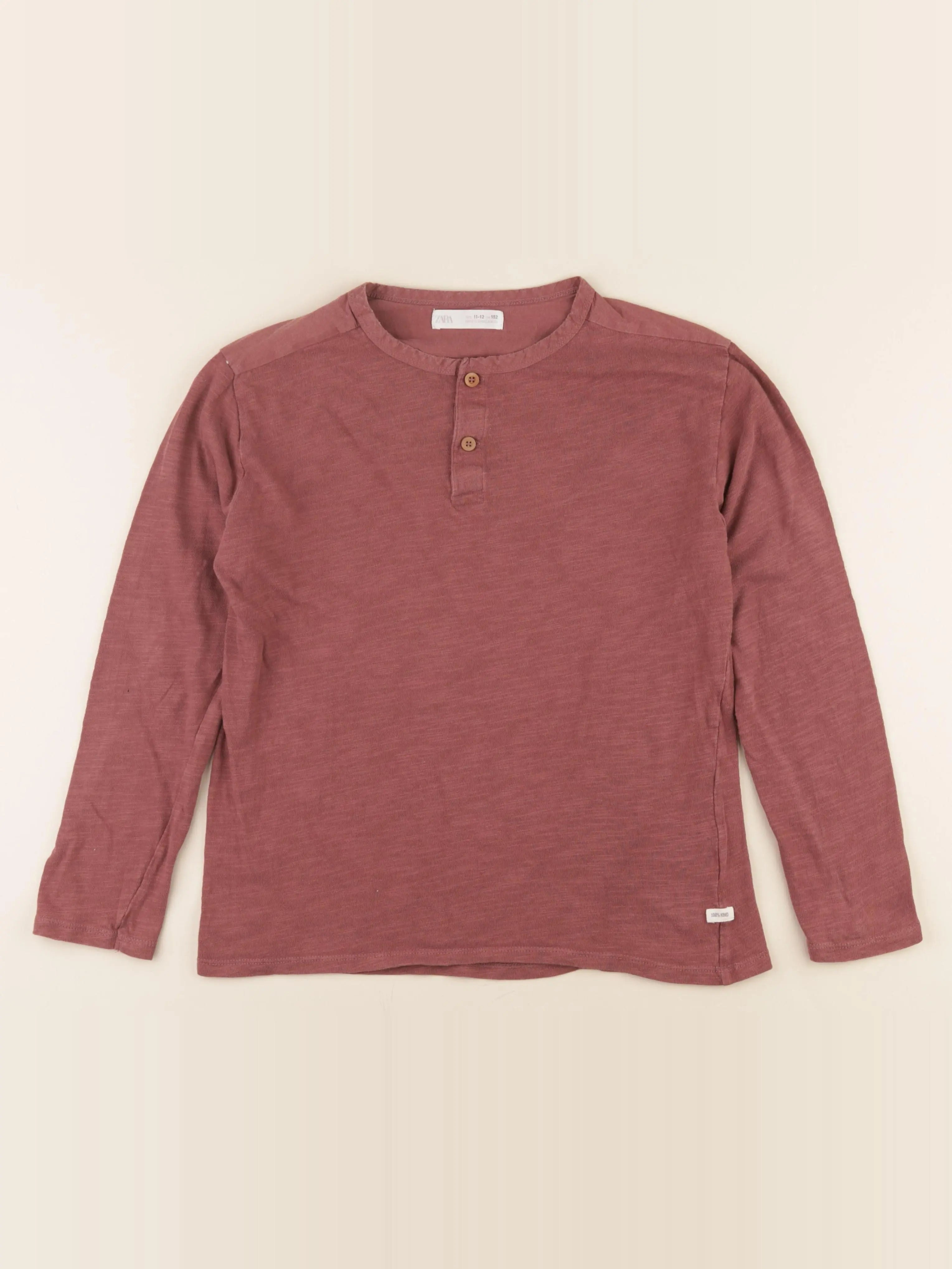 Zara - tee-shirt rouge - 11/12 ans