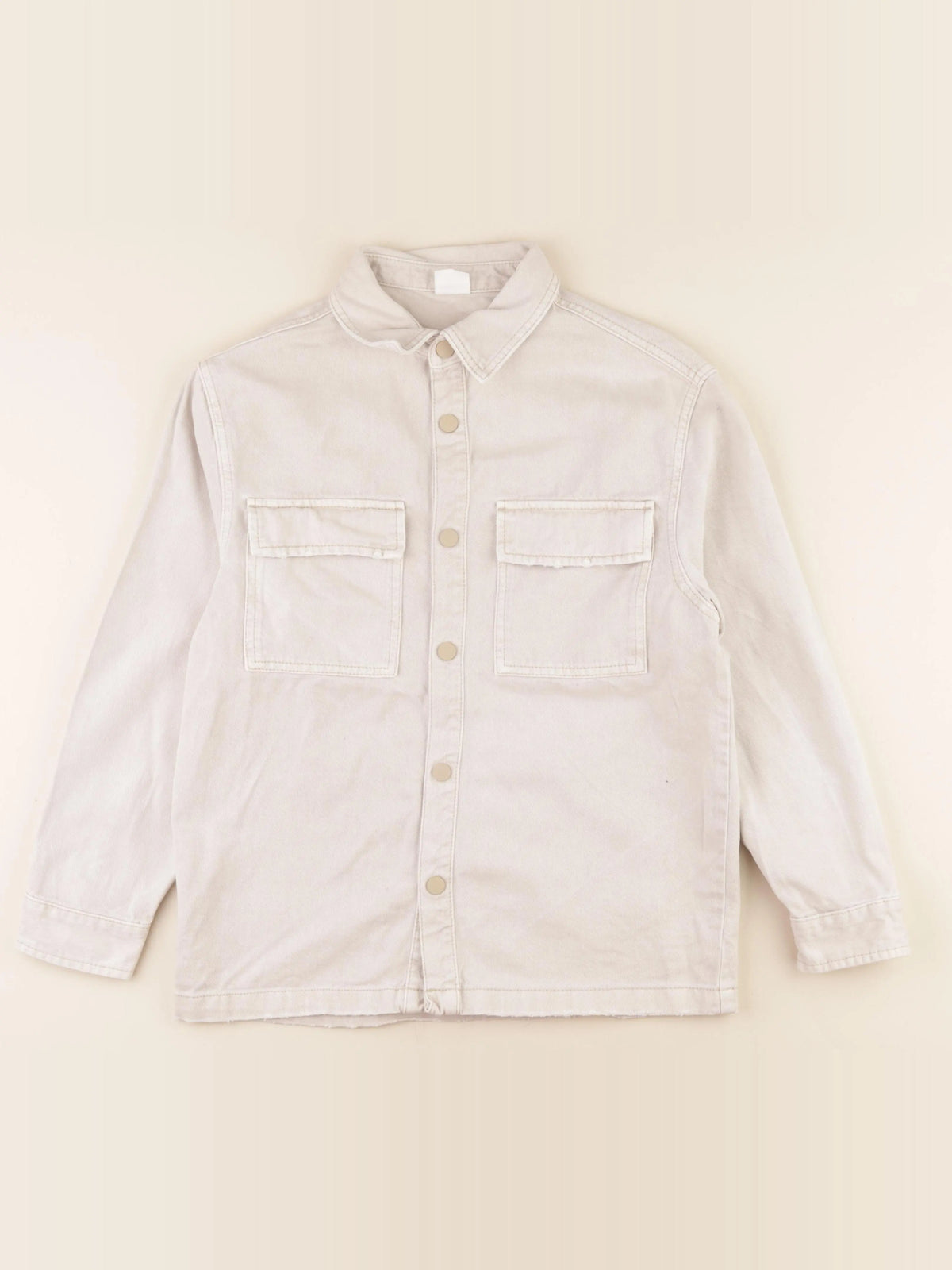 Zara - chemise beige - 11/12 ans