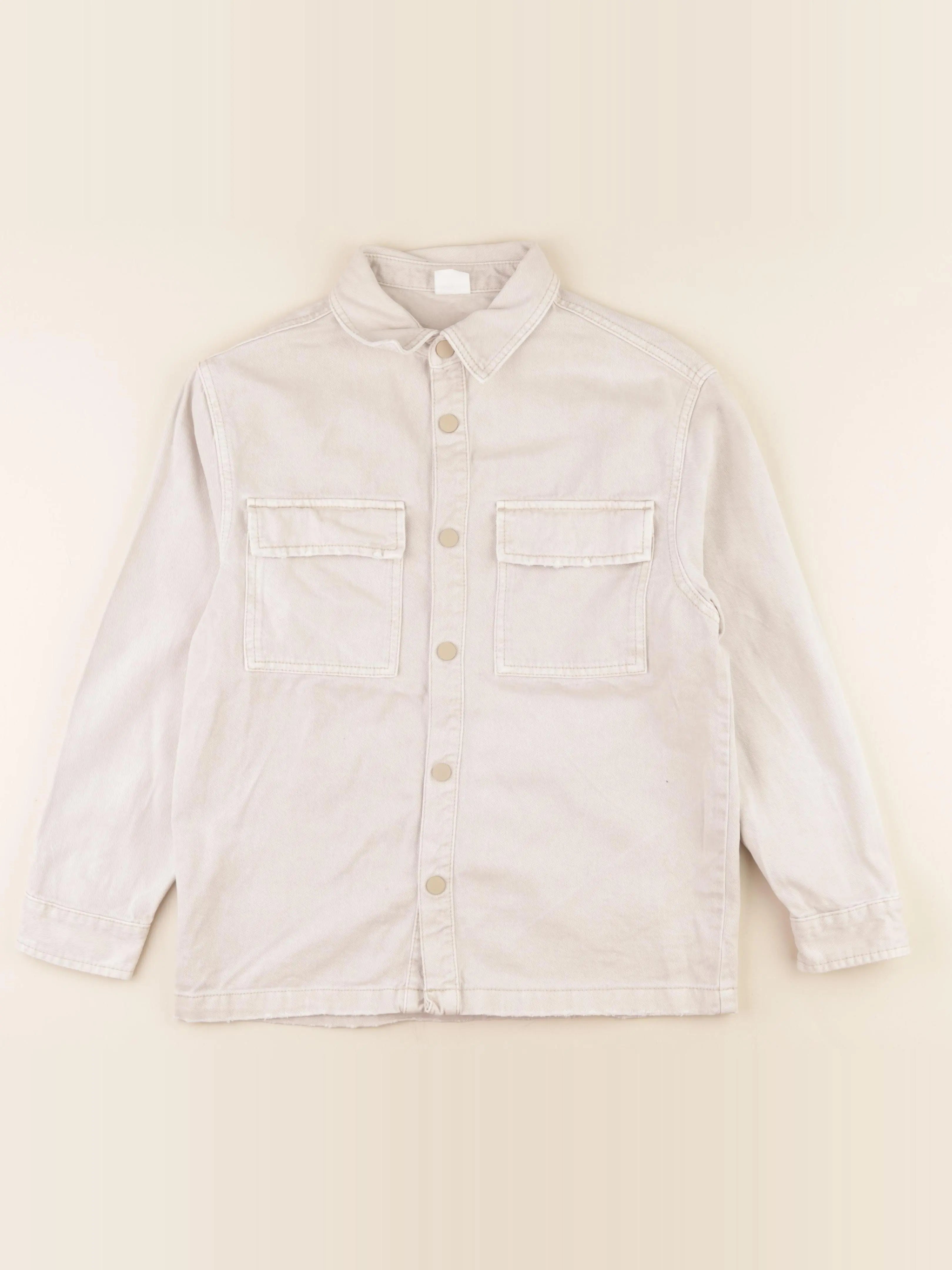 Zara - chemise beige - 11/12 ans