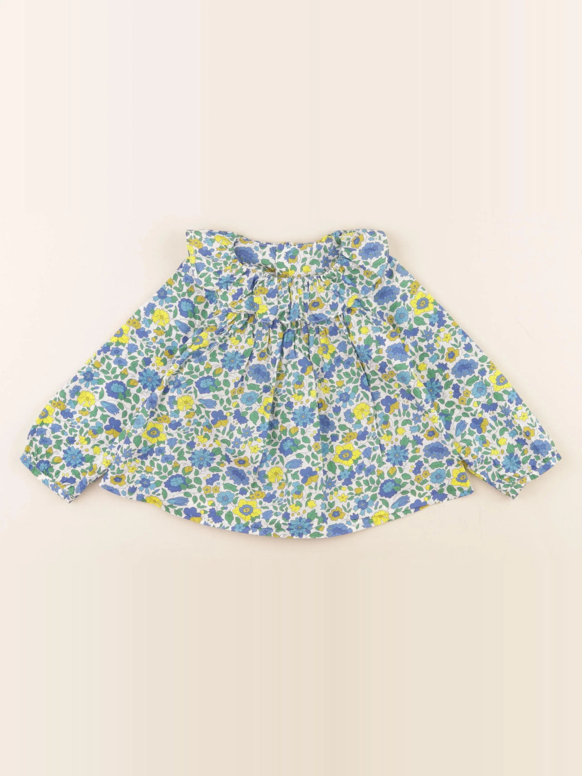 Jacadi - blouse liberty multicolore - 24 mois