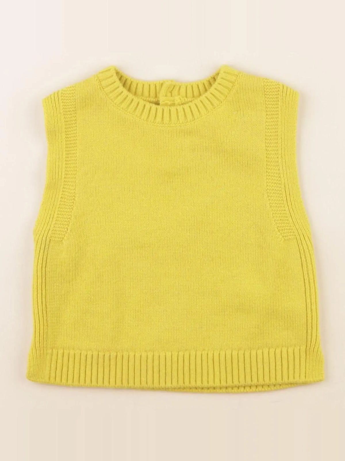 Jacadi - pull jaune - 24 mois