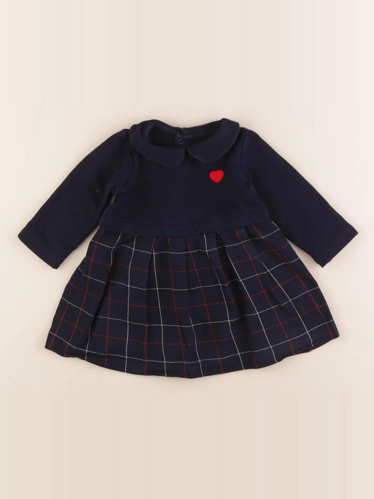 Jacadi - robe bleu - 6 mois