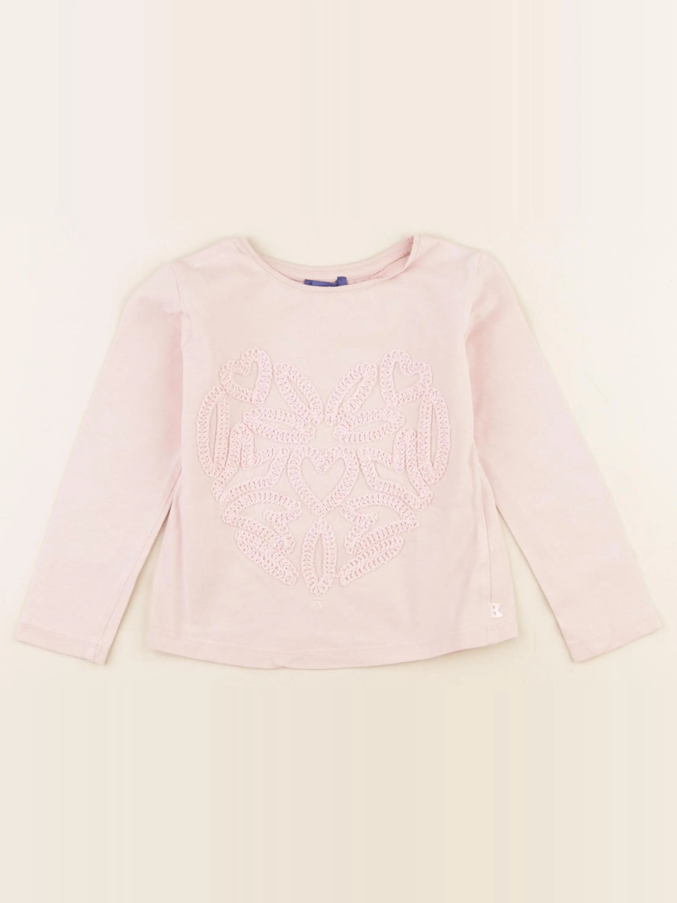 Okaidi - tee-shirt rose - 4 ans