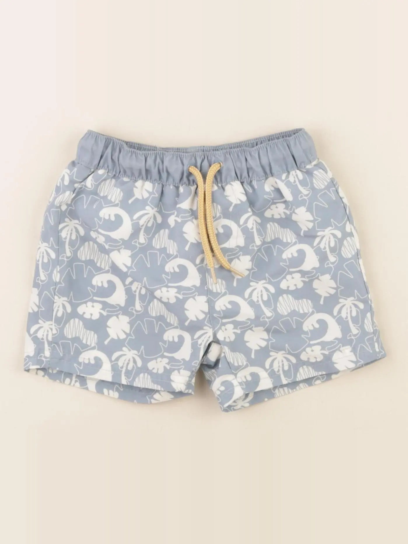 Vertbaudet - maillot de bain bleu - 12 mois