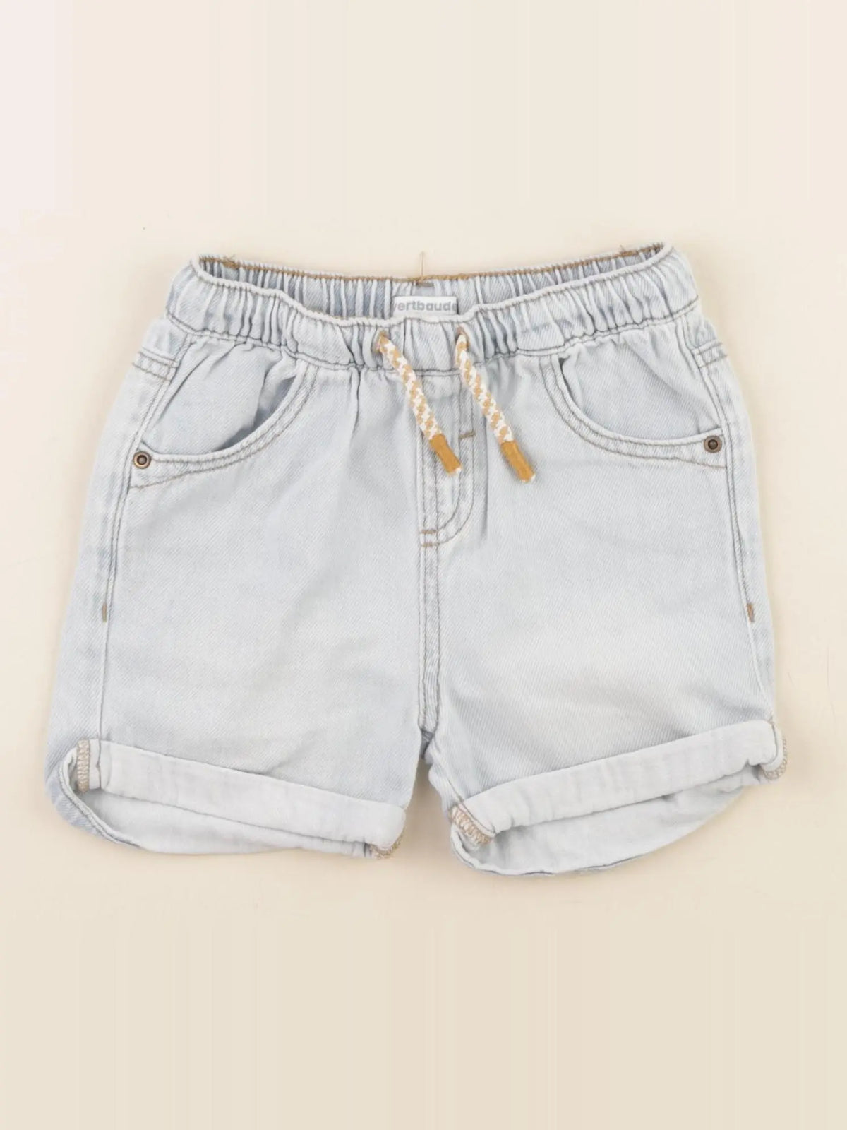 Vertbaudet - short bleu - 36 mois