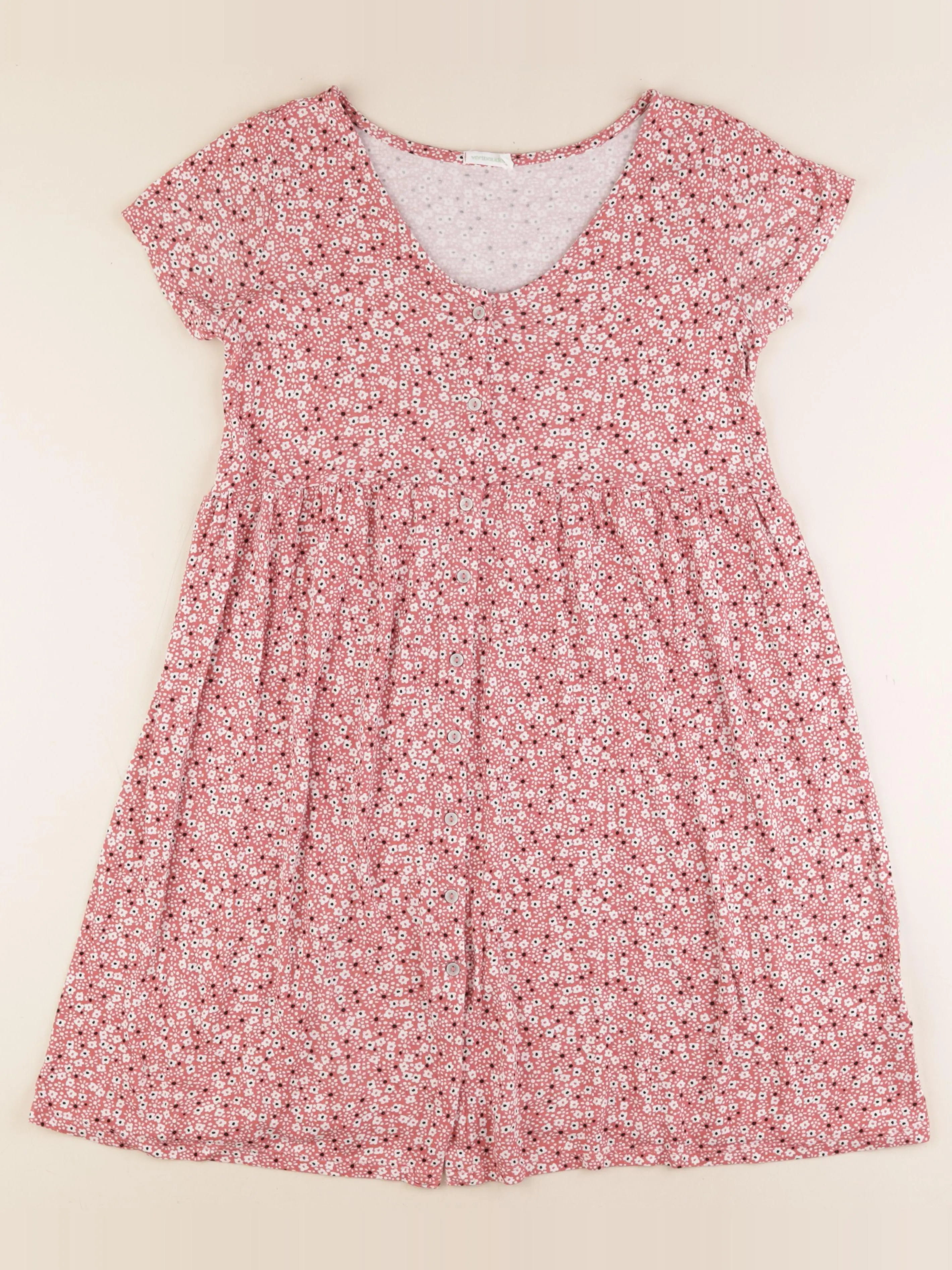 Vertbaudet - robe grossesse, allaitement rose - 34 à 36