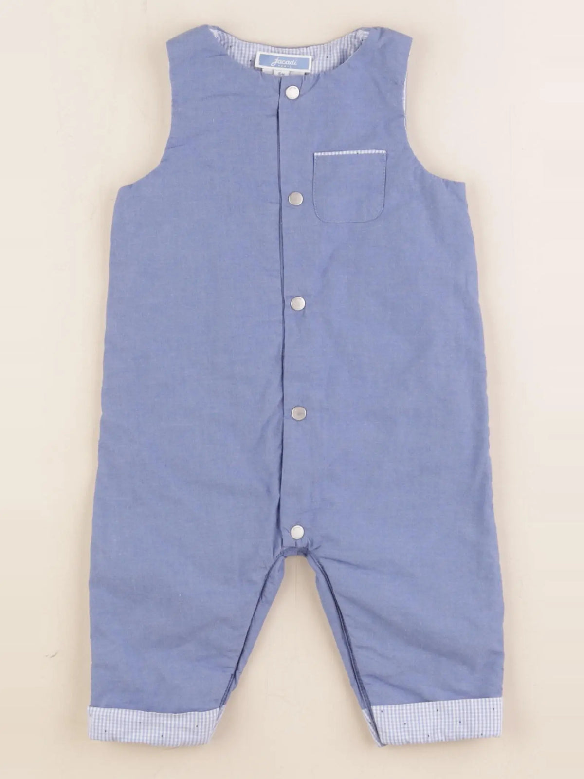 Jacadi - combinaison bleu - 6 mois