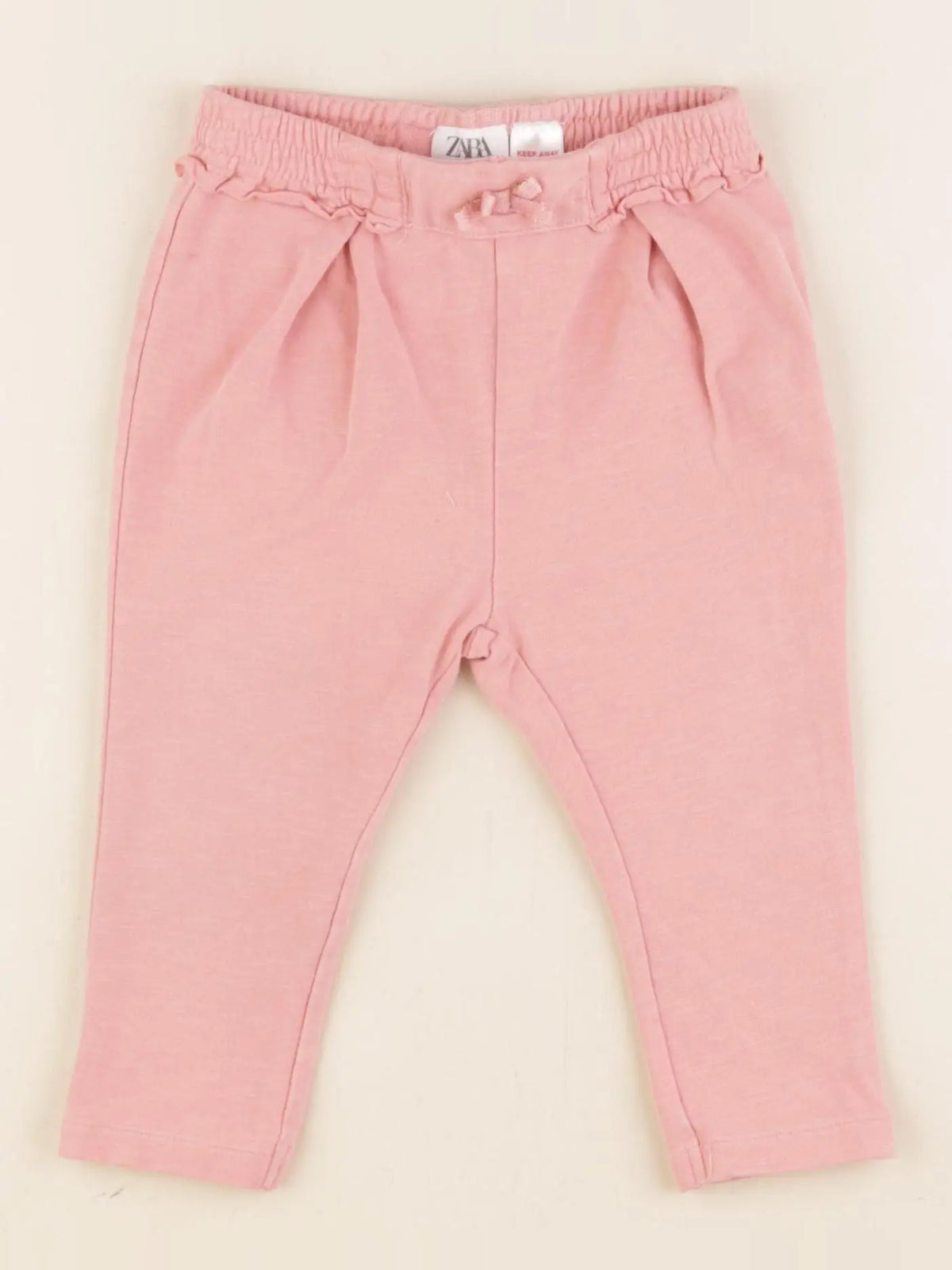 Zara - jogging rose - 9/12 mois