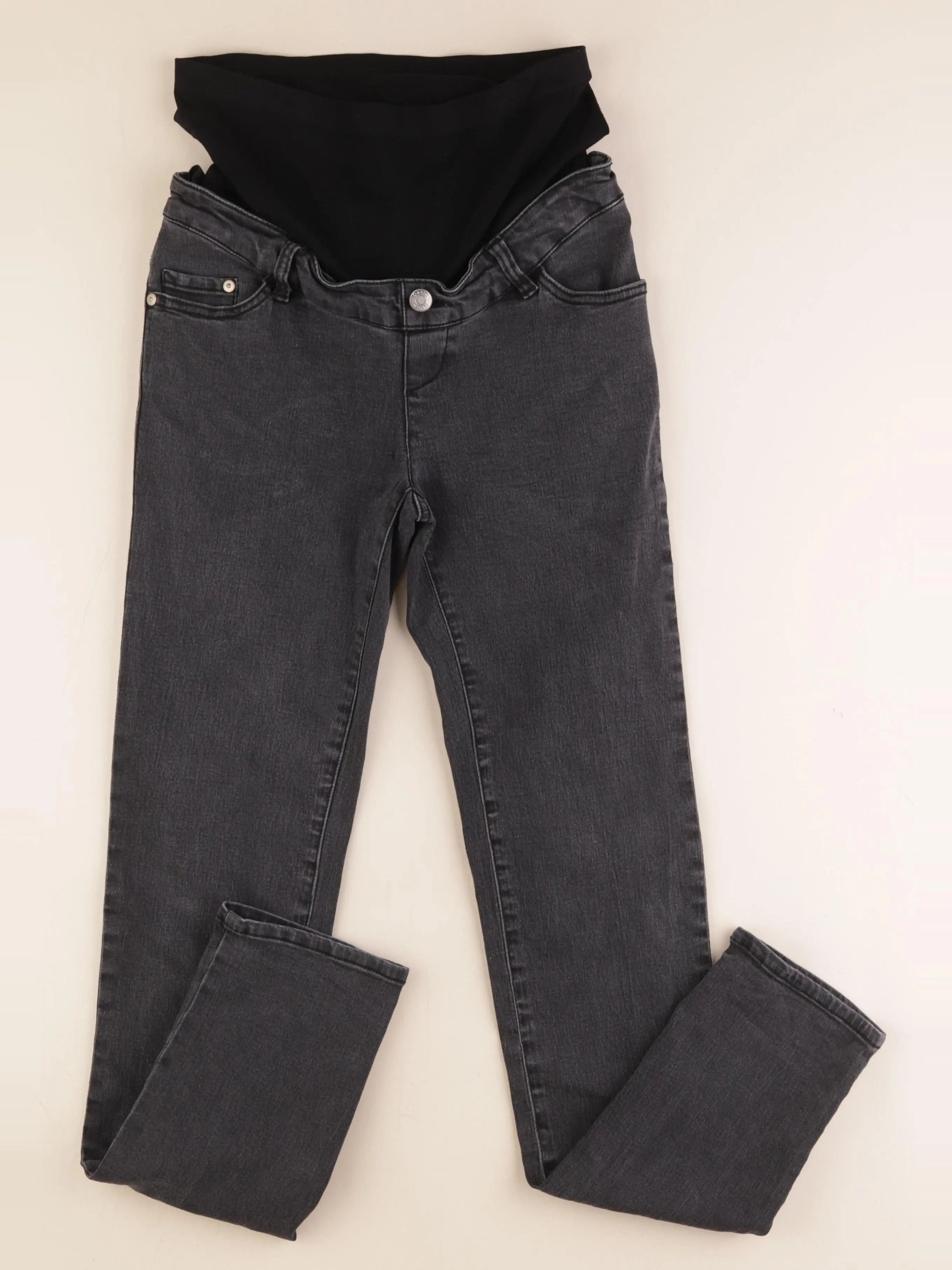 Vertbaudet - jean grossesse gris - 36