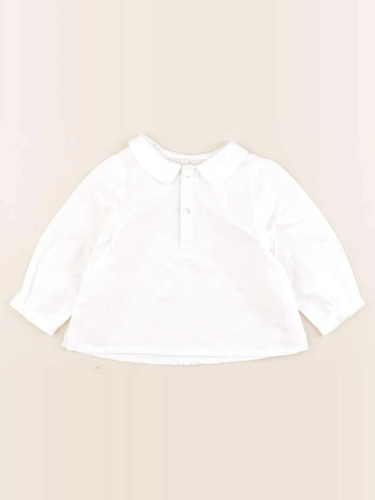 Jacadi - blouse blanc - 12 mois