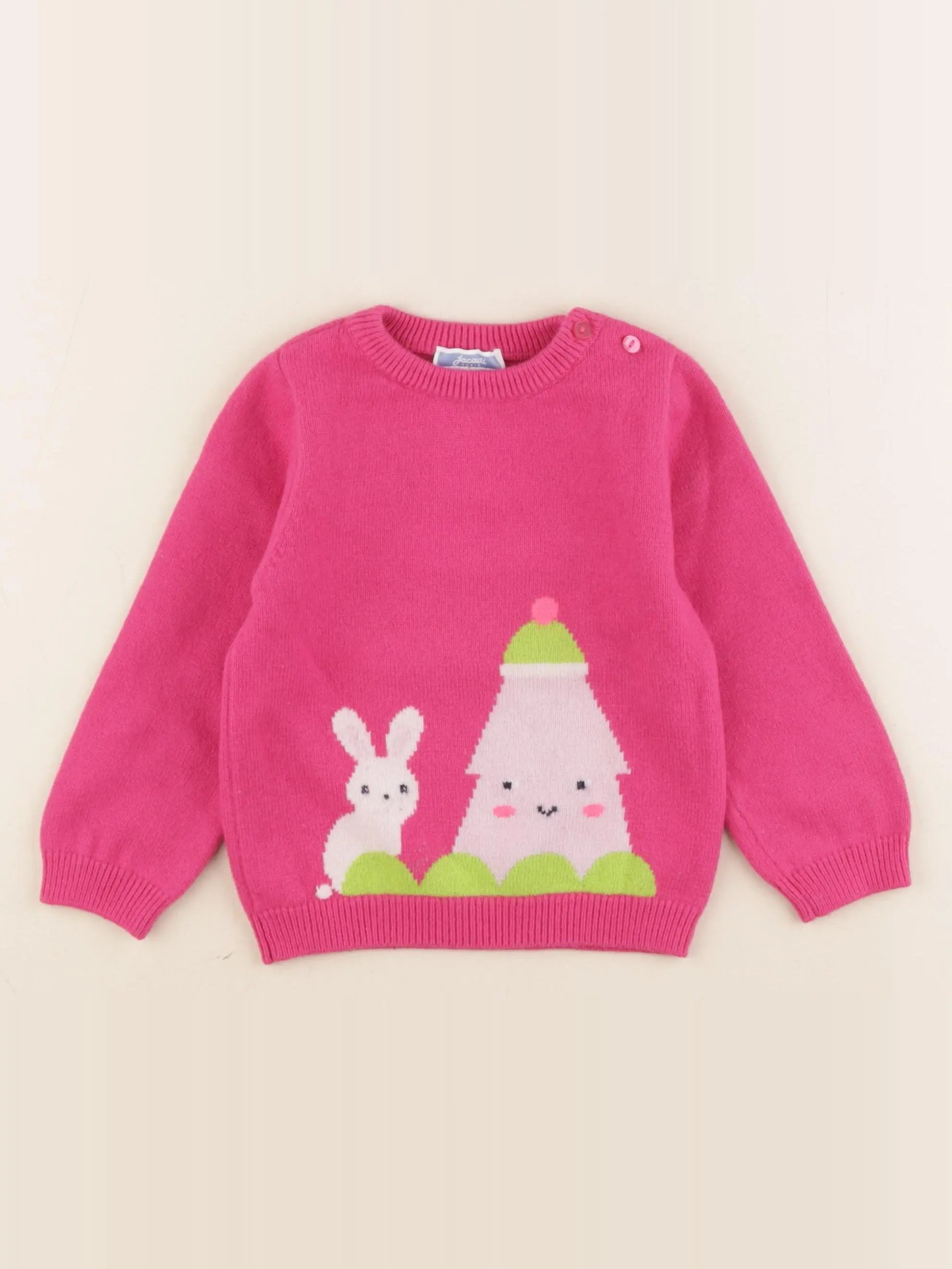 Jacadi - pull rose - 36 mois