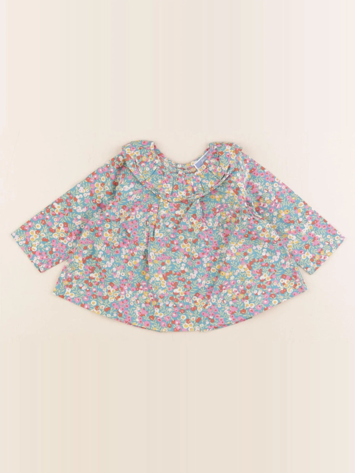 Jacadi - blouse liberty multicolore - 6 mois